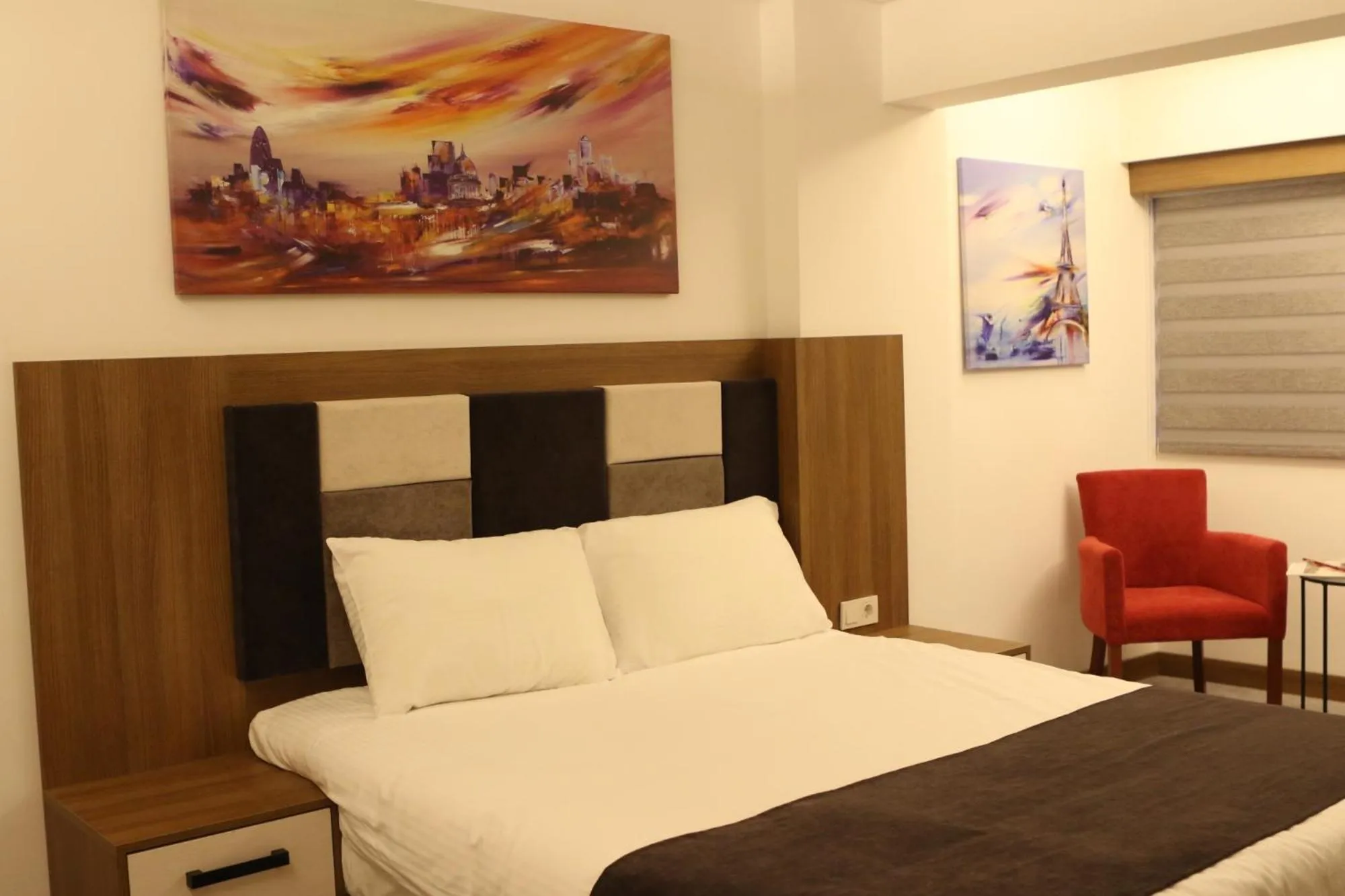 City view, Bed in RİVADA HOTEL
