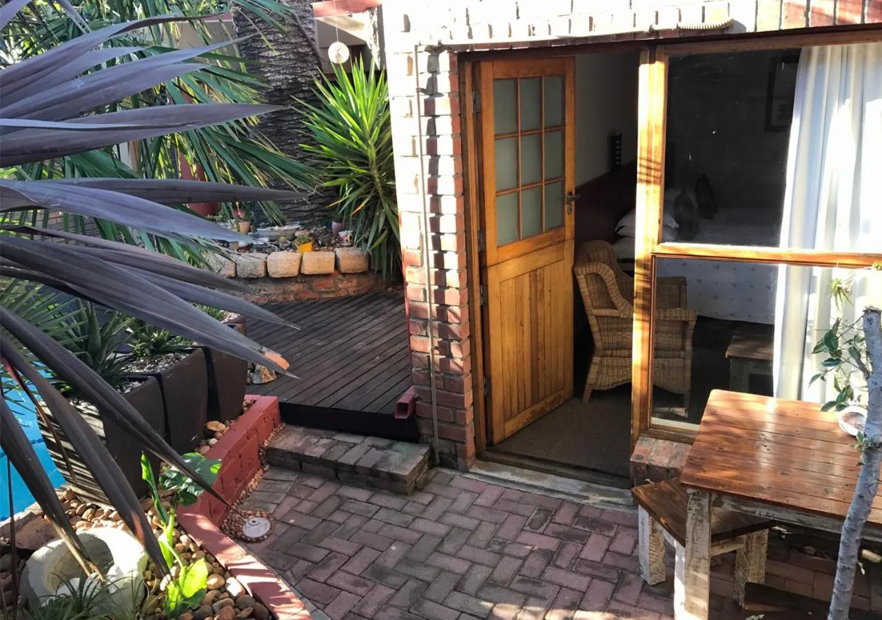 Garden view in A La Martha's Air-Port Guest House