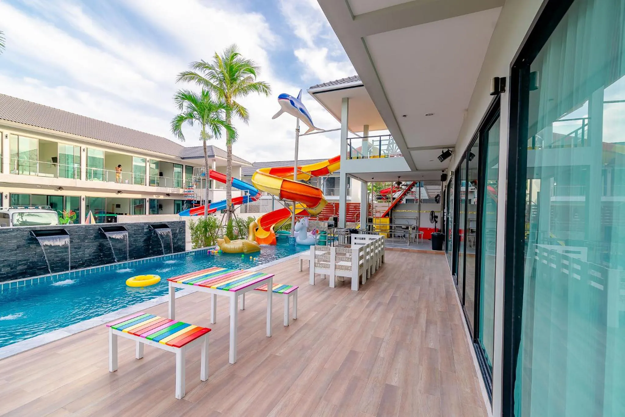 Swimming pool in Smart home huahin