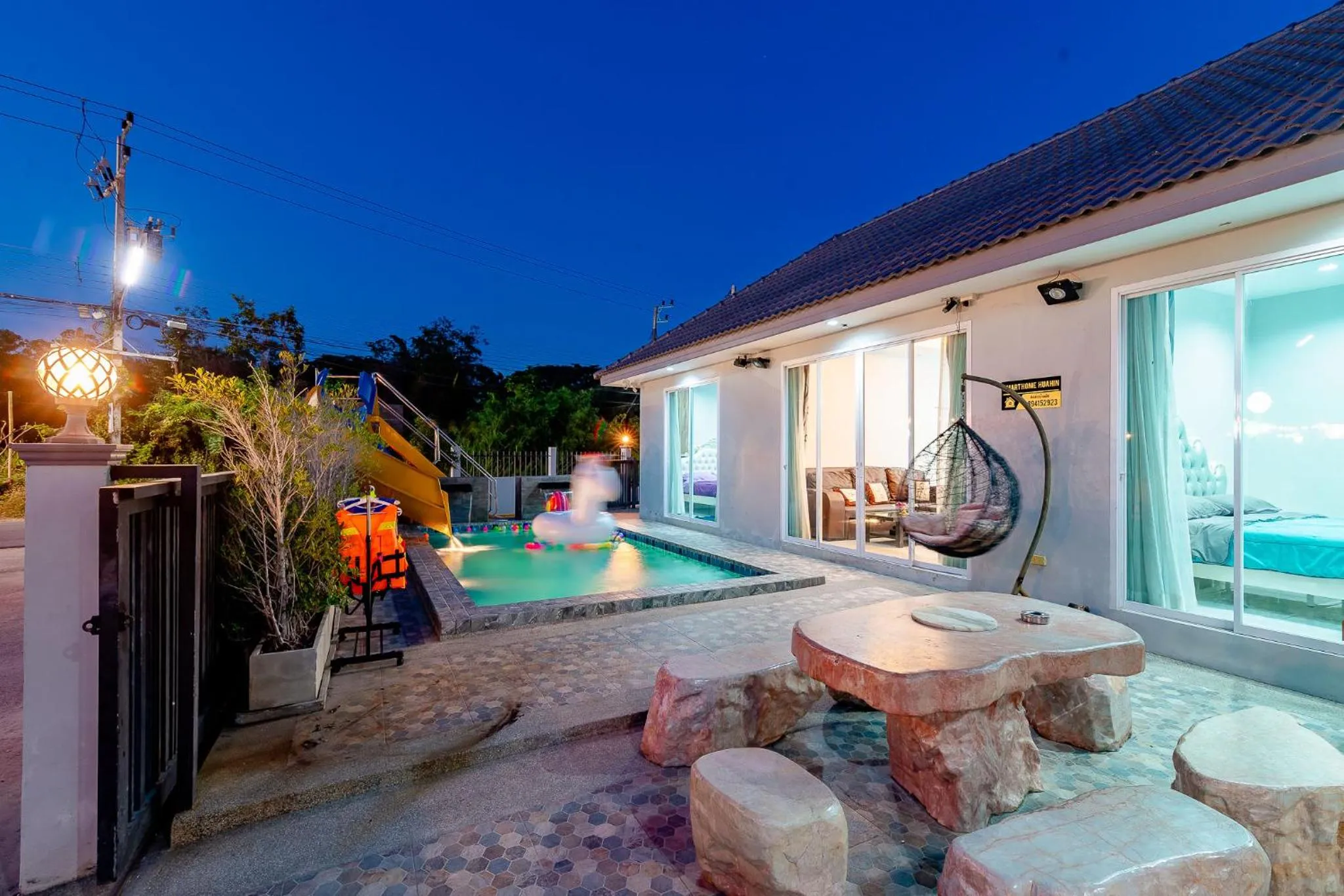 Swimming pool in Smart home huahin