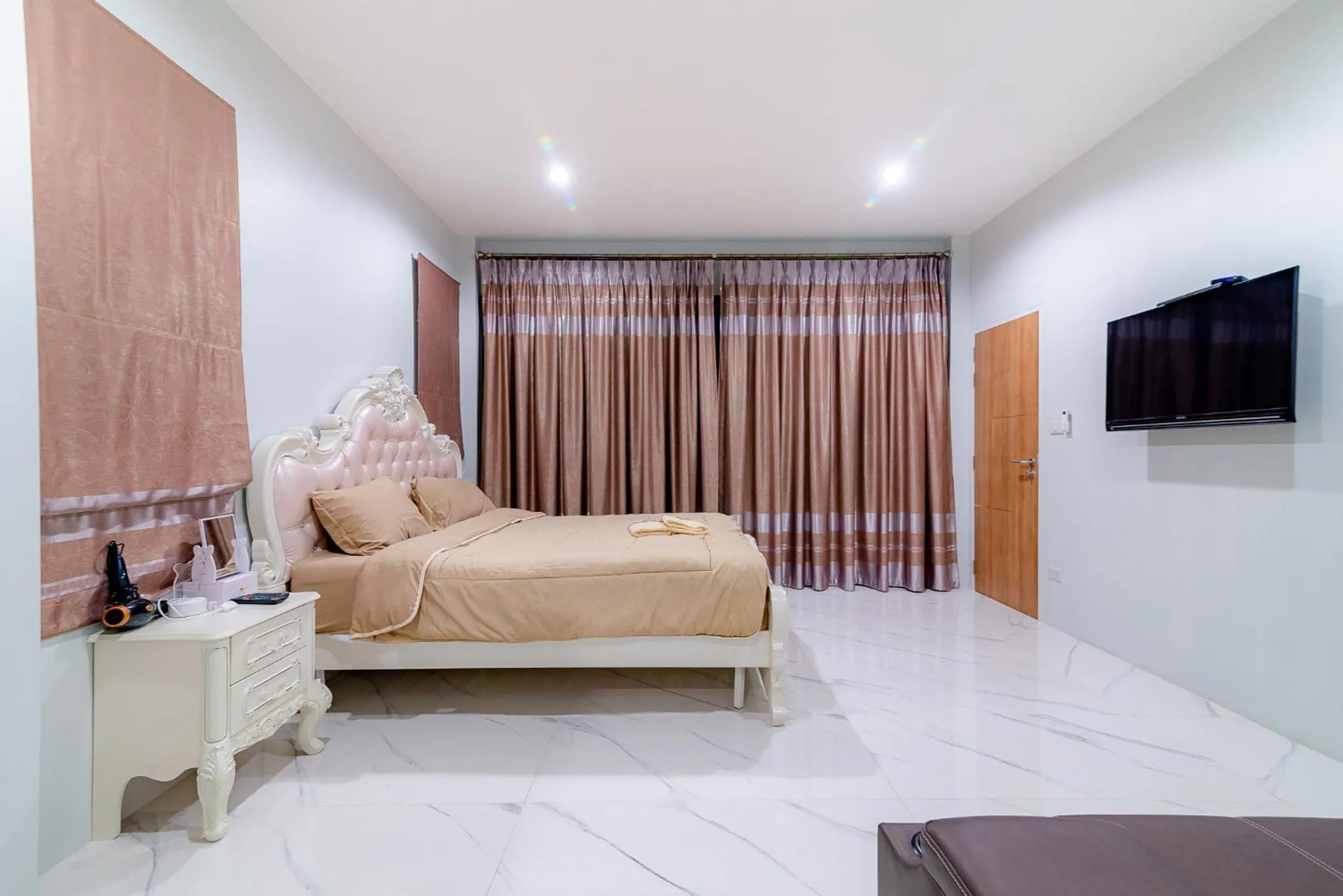 Bedroom, Bed in Smart home huahin