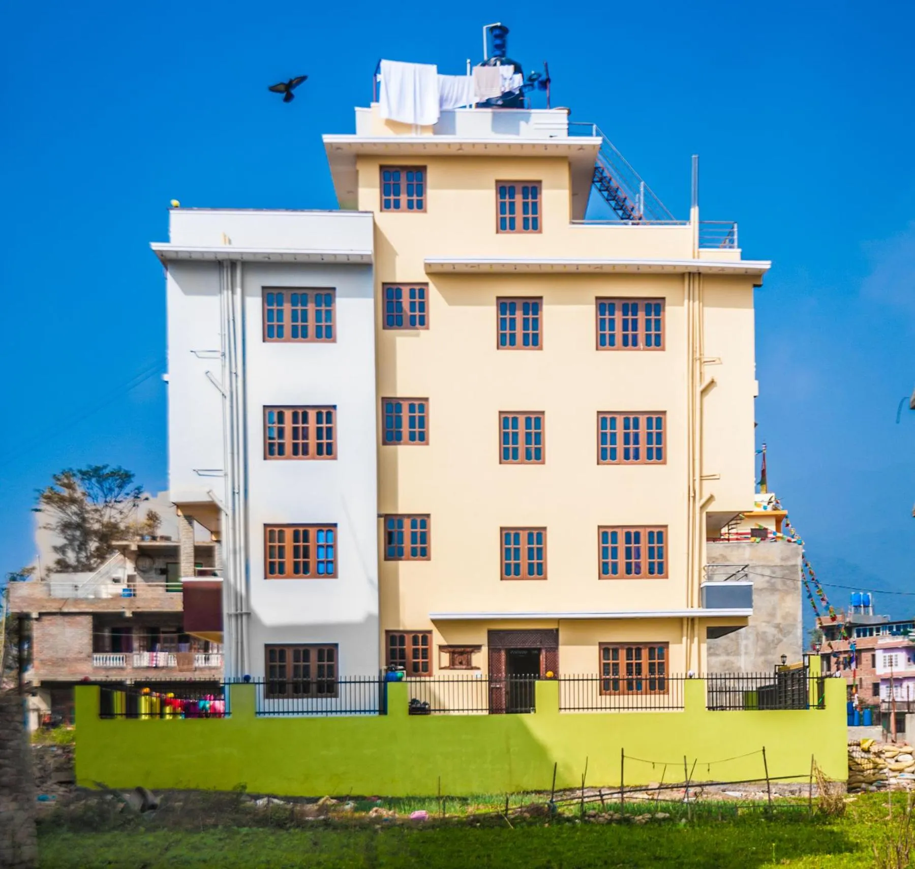 Property building in Be Here Now