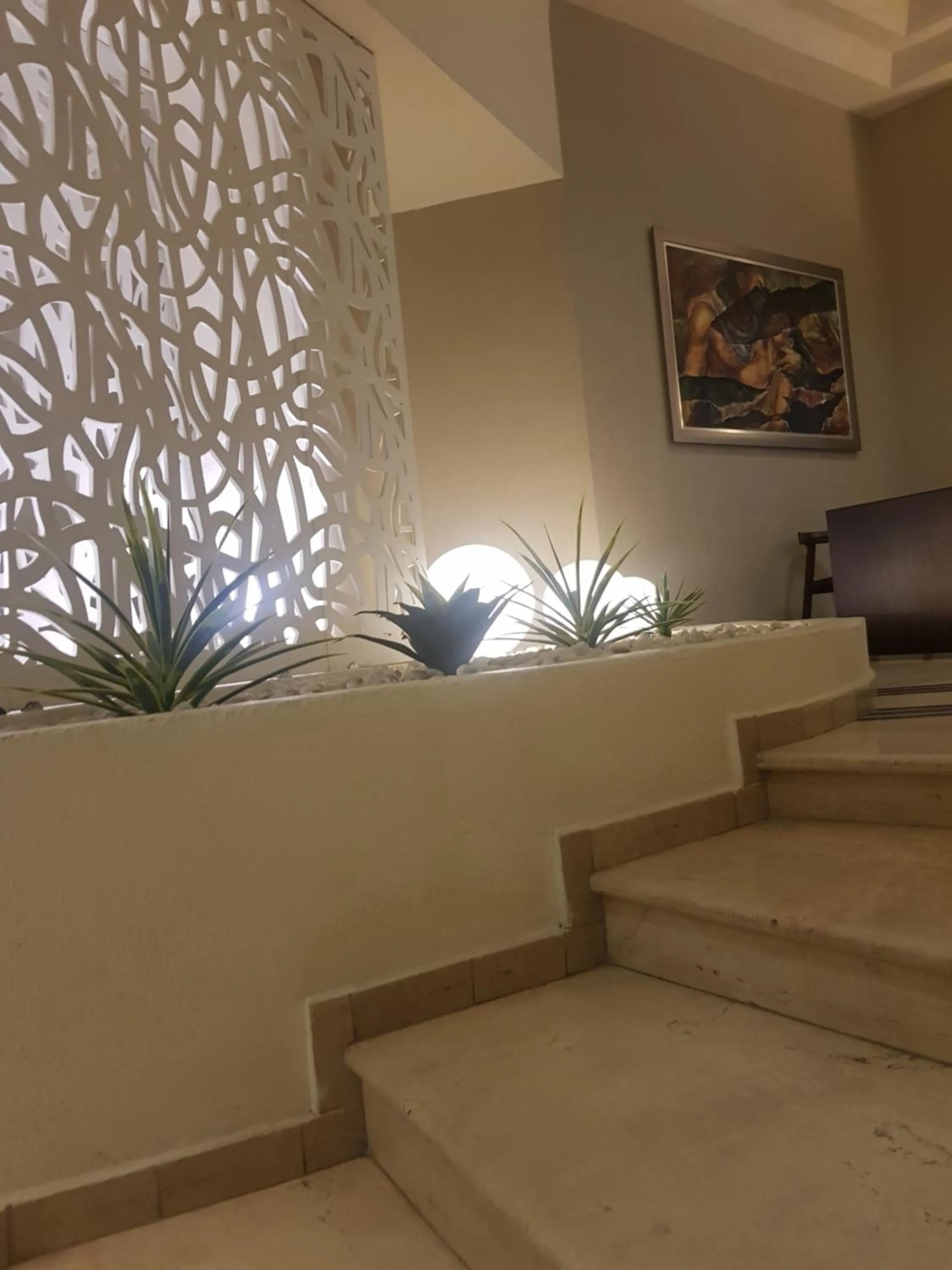 Decorative detail in Hotel San Marcos Express