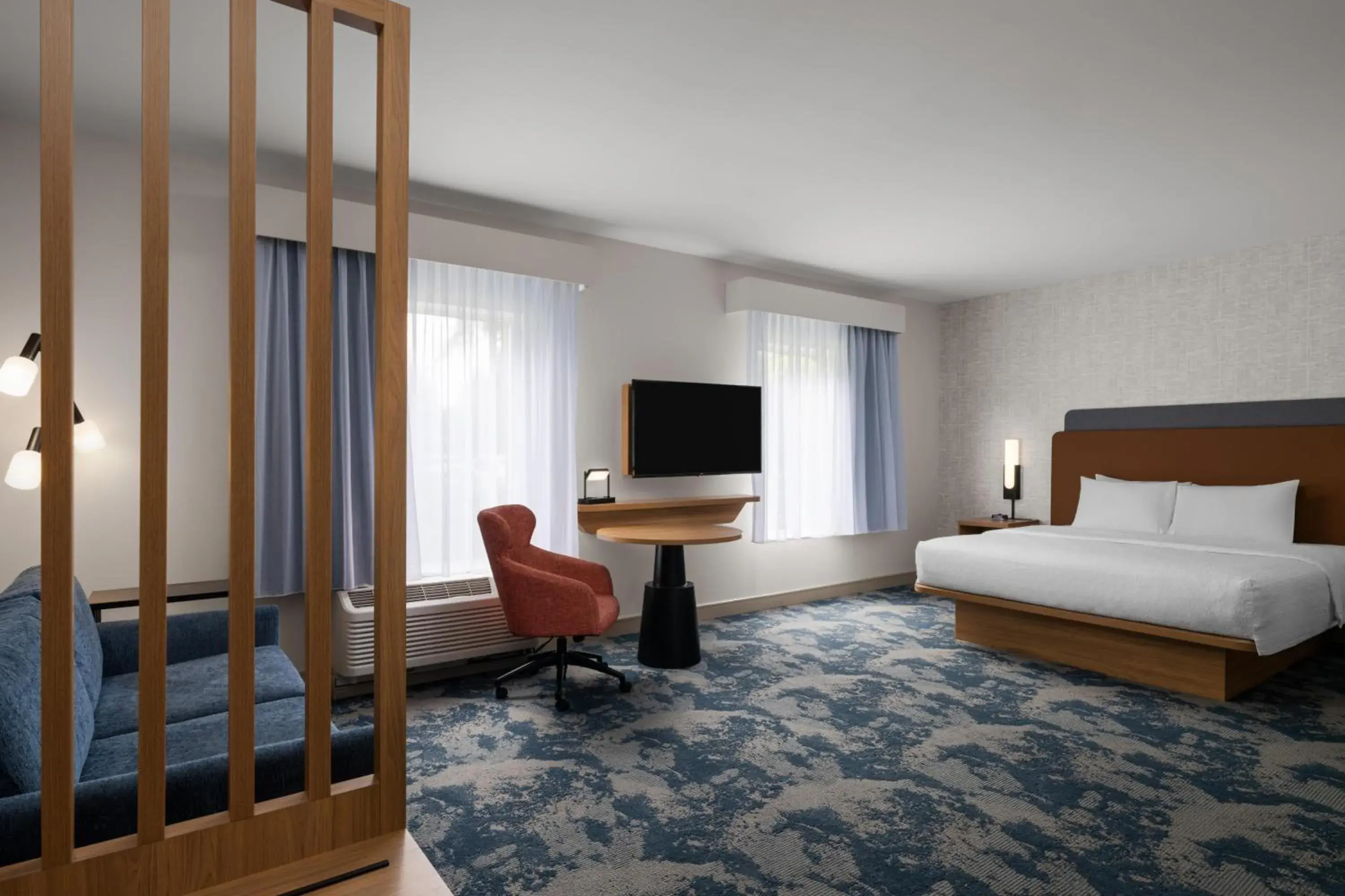 King Studio Suite with Sofa Bed - Non-Smoking in Hampton Inn & Suites Southern Pines-Pinehurst King Studio Suite with Sofa Bed - Non-Smoking in Hampton Inn & Suites Southern Pines-Pinehurst