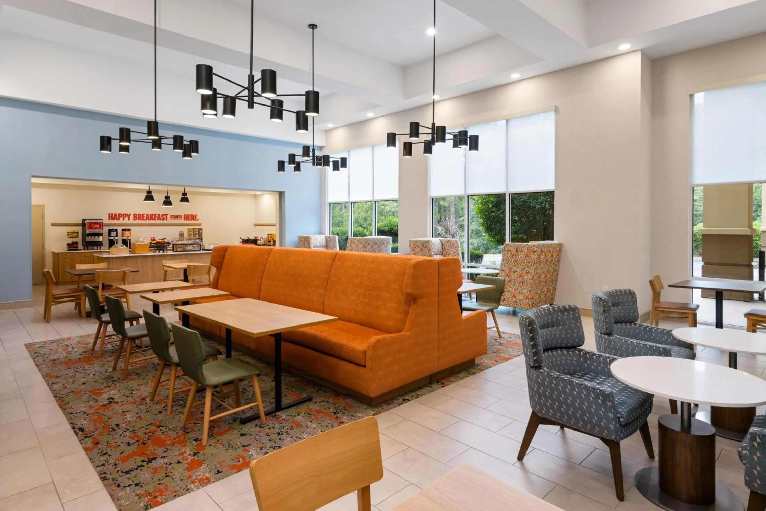 Breakfast in Hampton Inn & Suites Southern Pines-Pinehurst