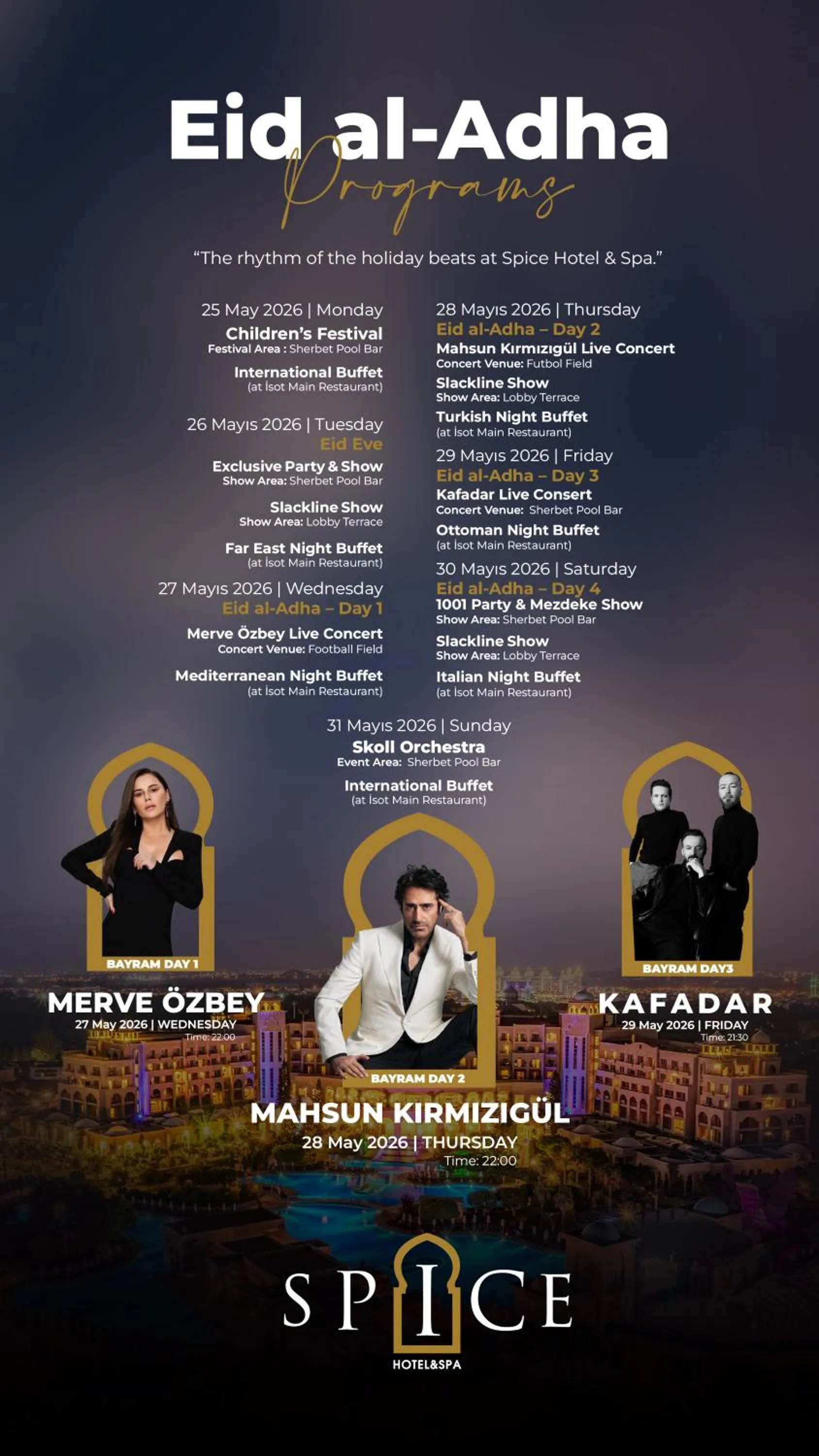 Activities in Spice Hotel & Spa - Ultra All Inclusive