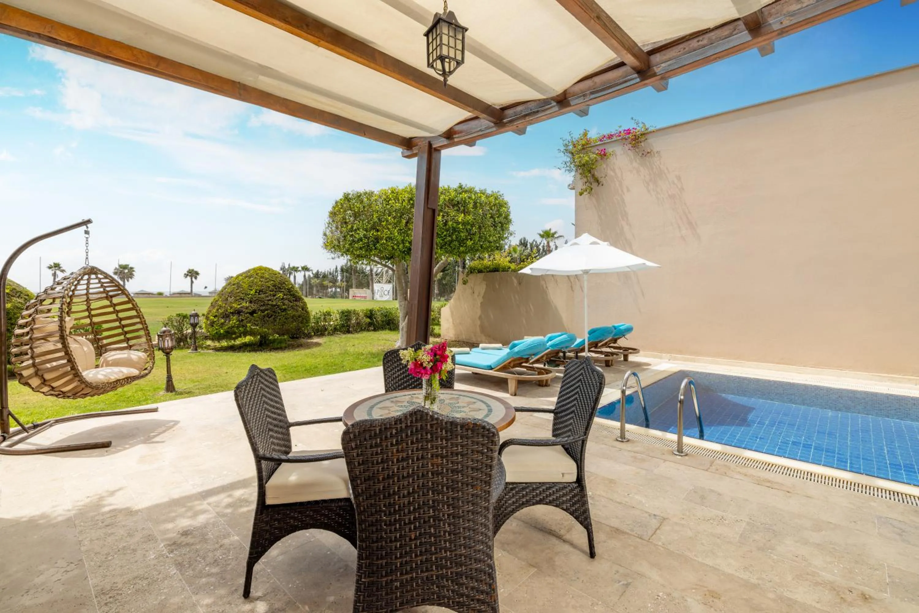 Patio in Spice Hotel & Spa - Ultra All Inclusive