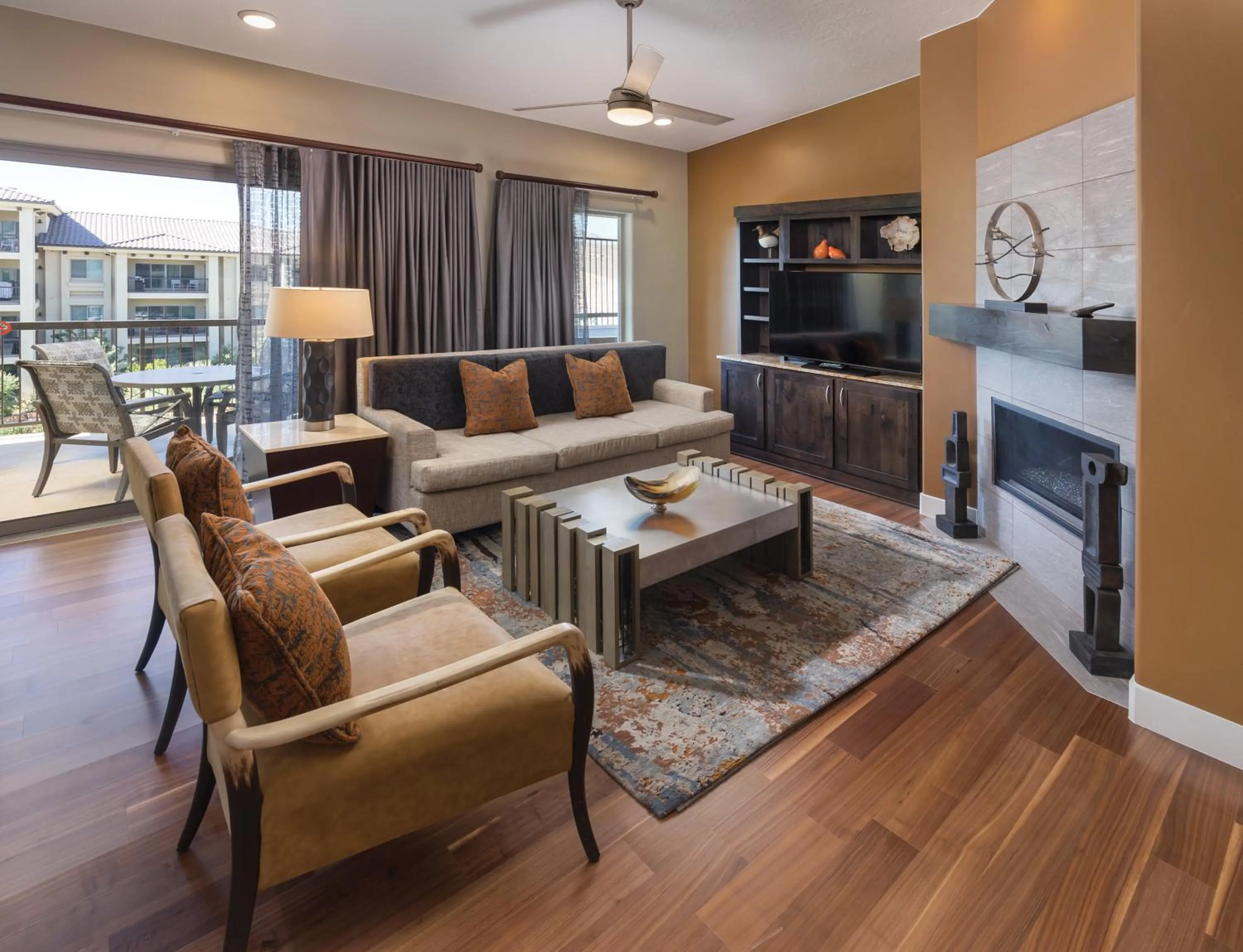 Living room in WorldMark Estancia