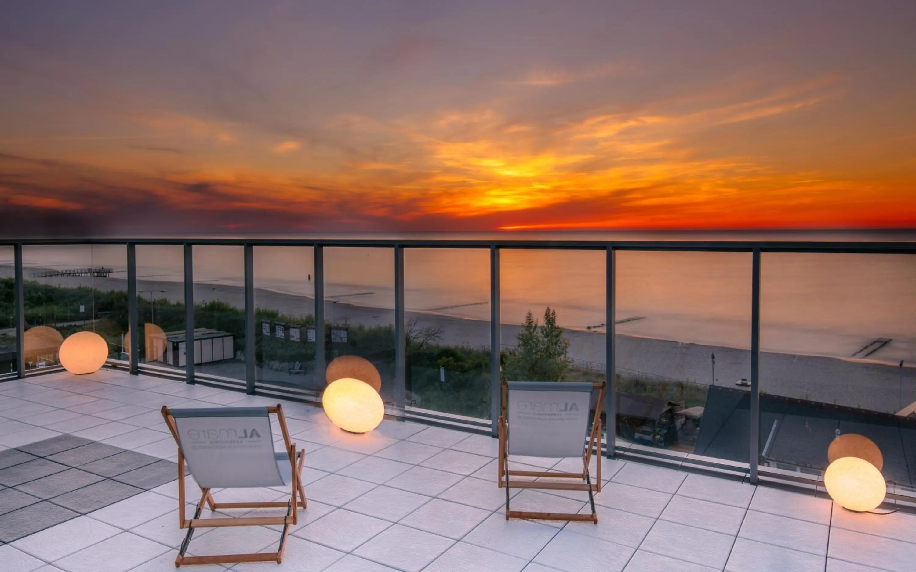 Balcony/Terrace in Al Mare - Apartamenty i pokoje