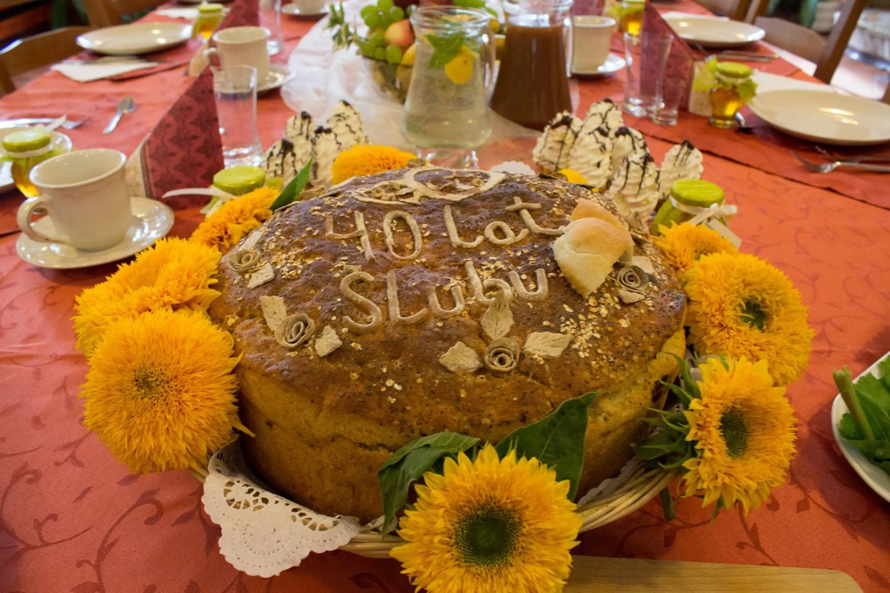 Food and drinks in Gościnny Dom