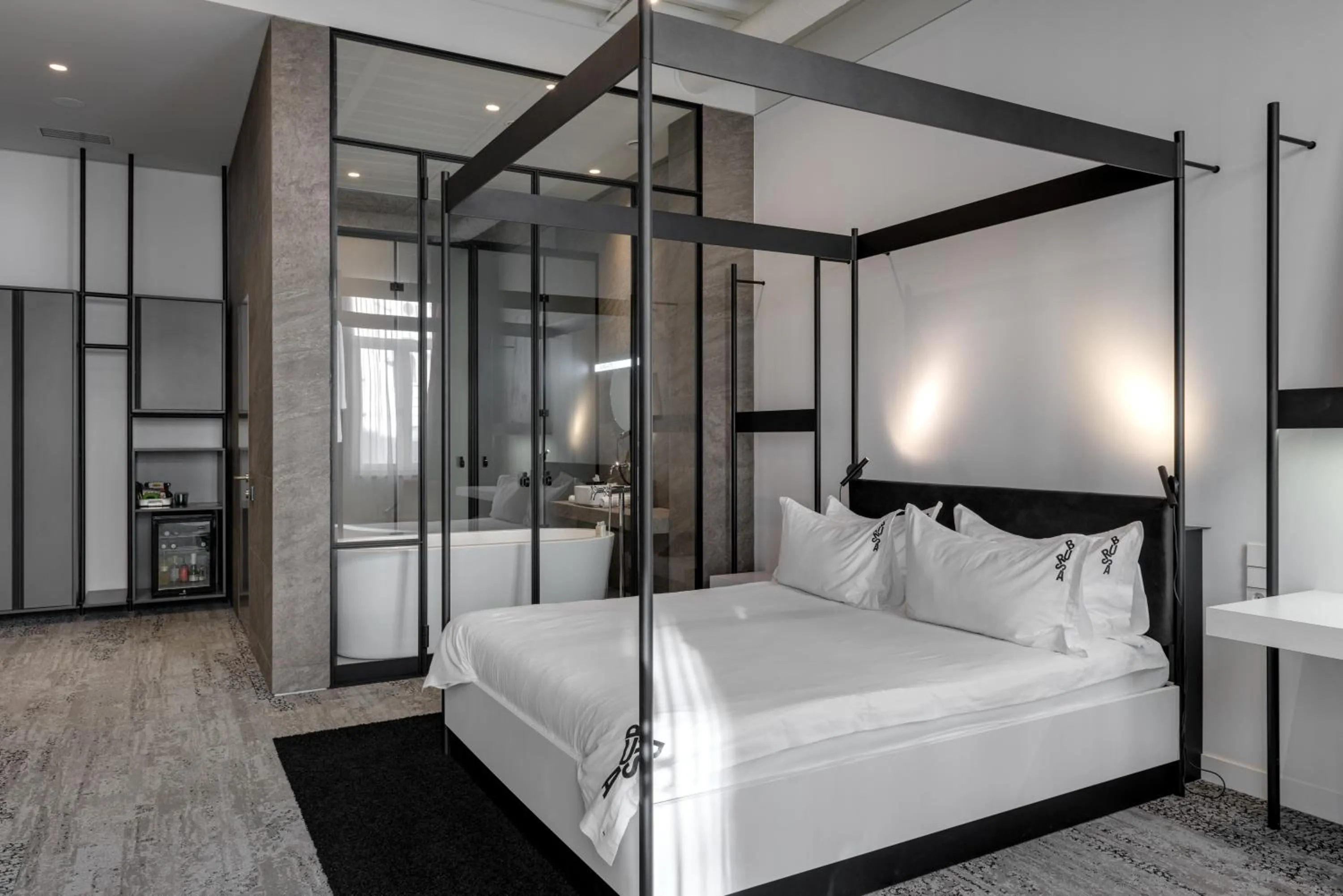 Bed in BURSA Hotel Kyiv