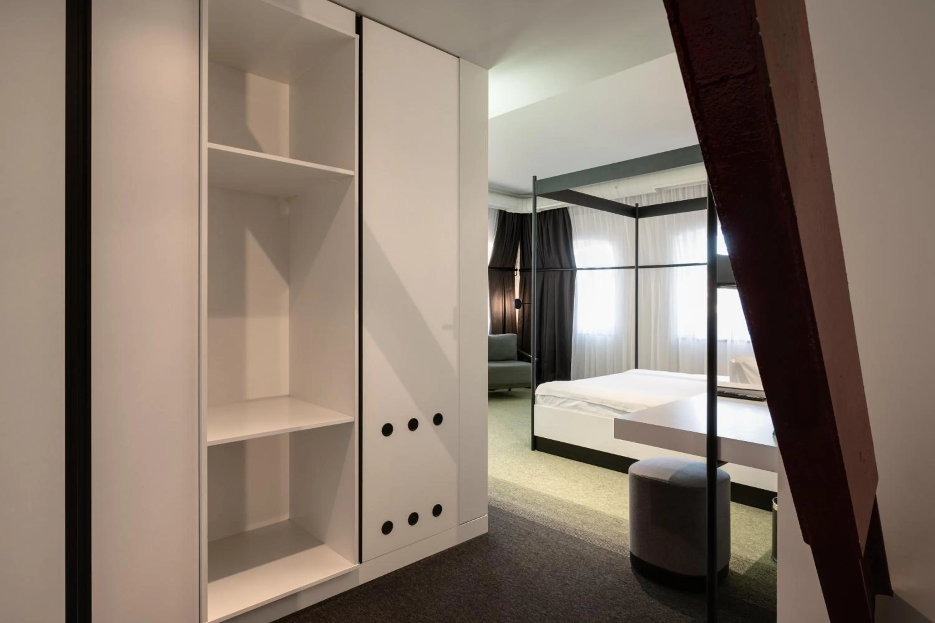 Bed in BURSA Hotel Kyiv