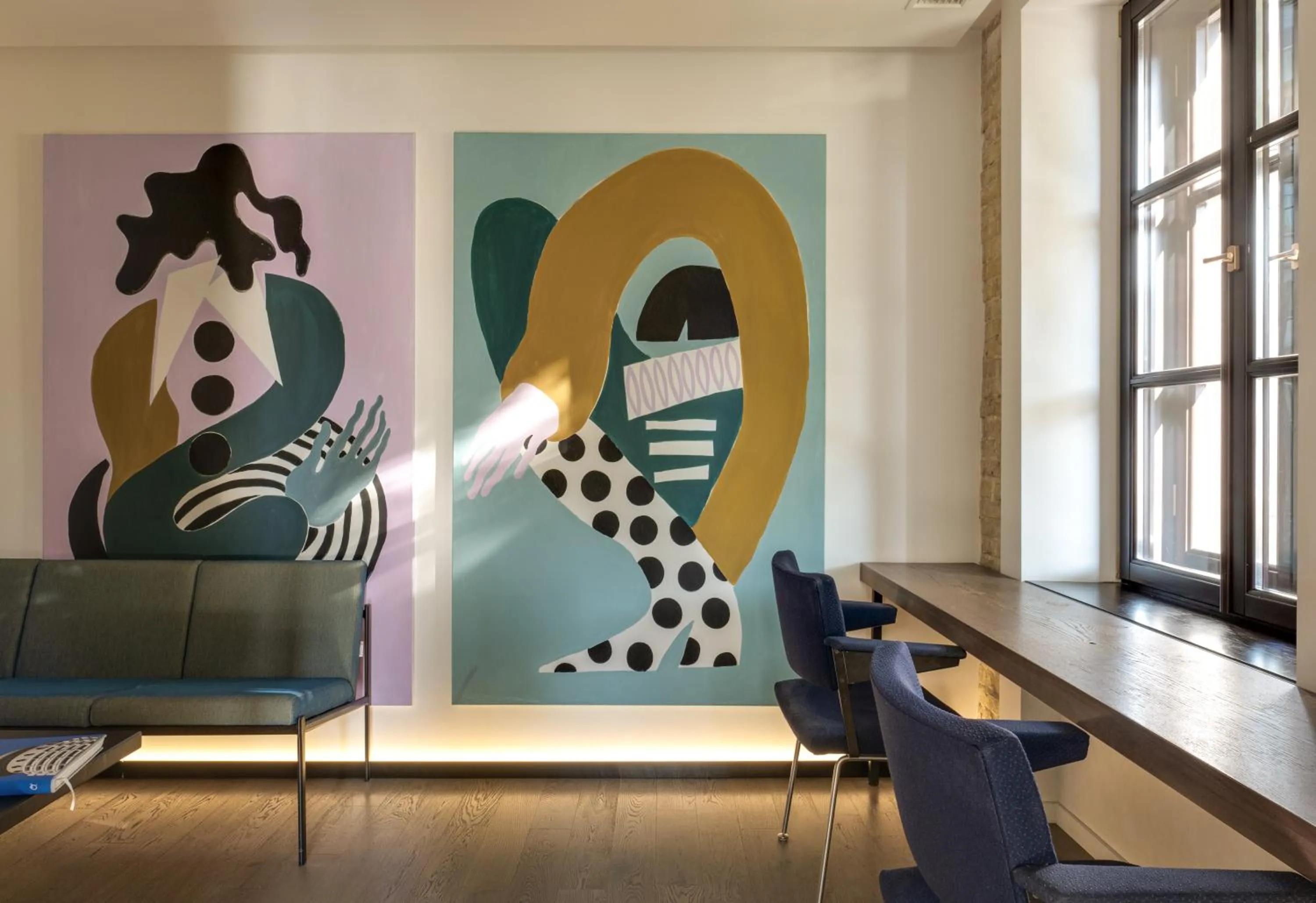 Library in BURSA Hotel Kyiv