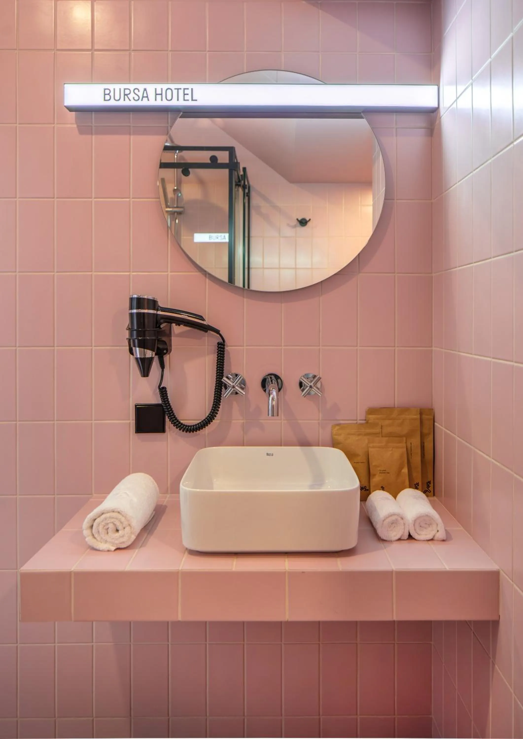 Bathroom in BURSA Hotel Kyiv