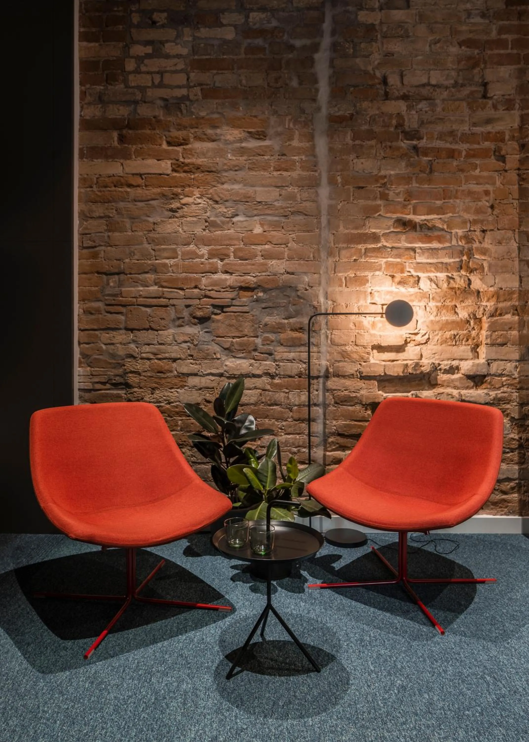 Seating area in BURSA Hotel Kyiv