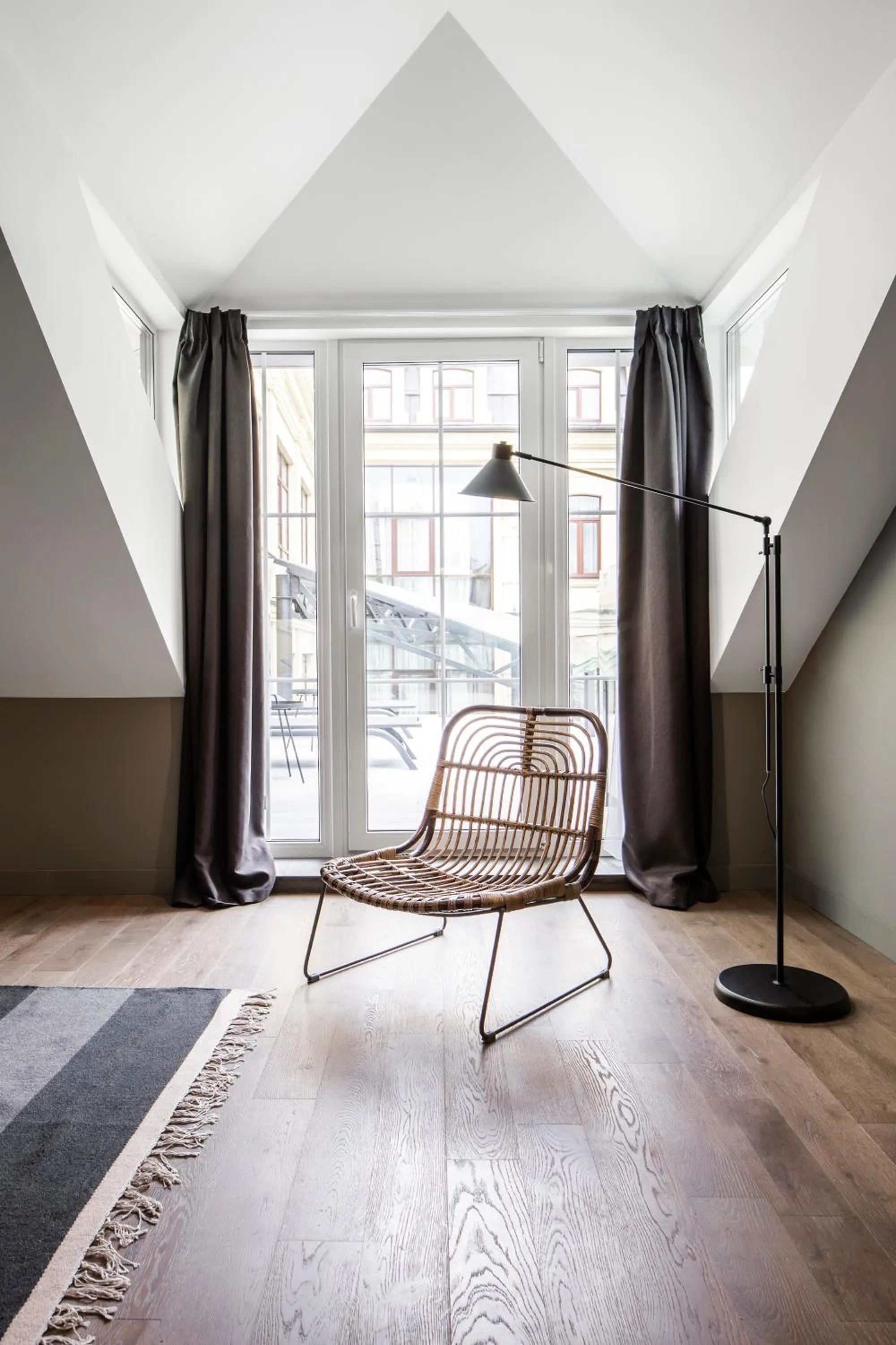 Seating area in BURSA Hotel Kyiv