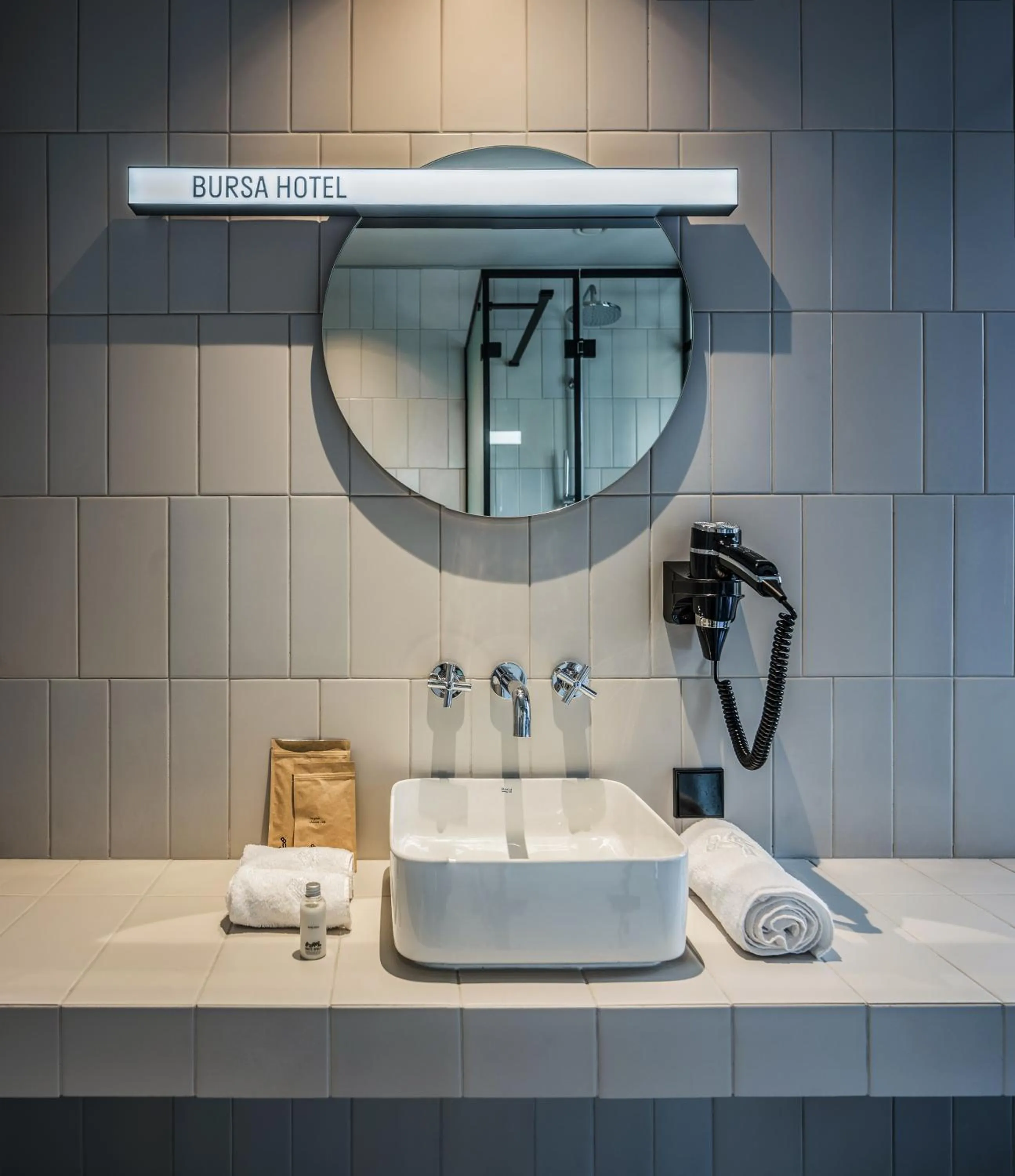 Bathroom in BURSA Hotel Kyiv