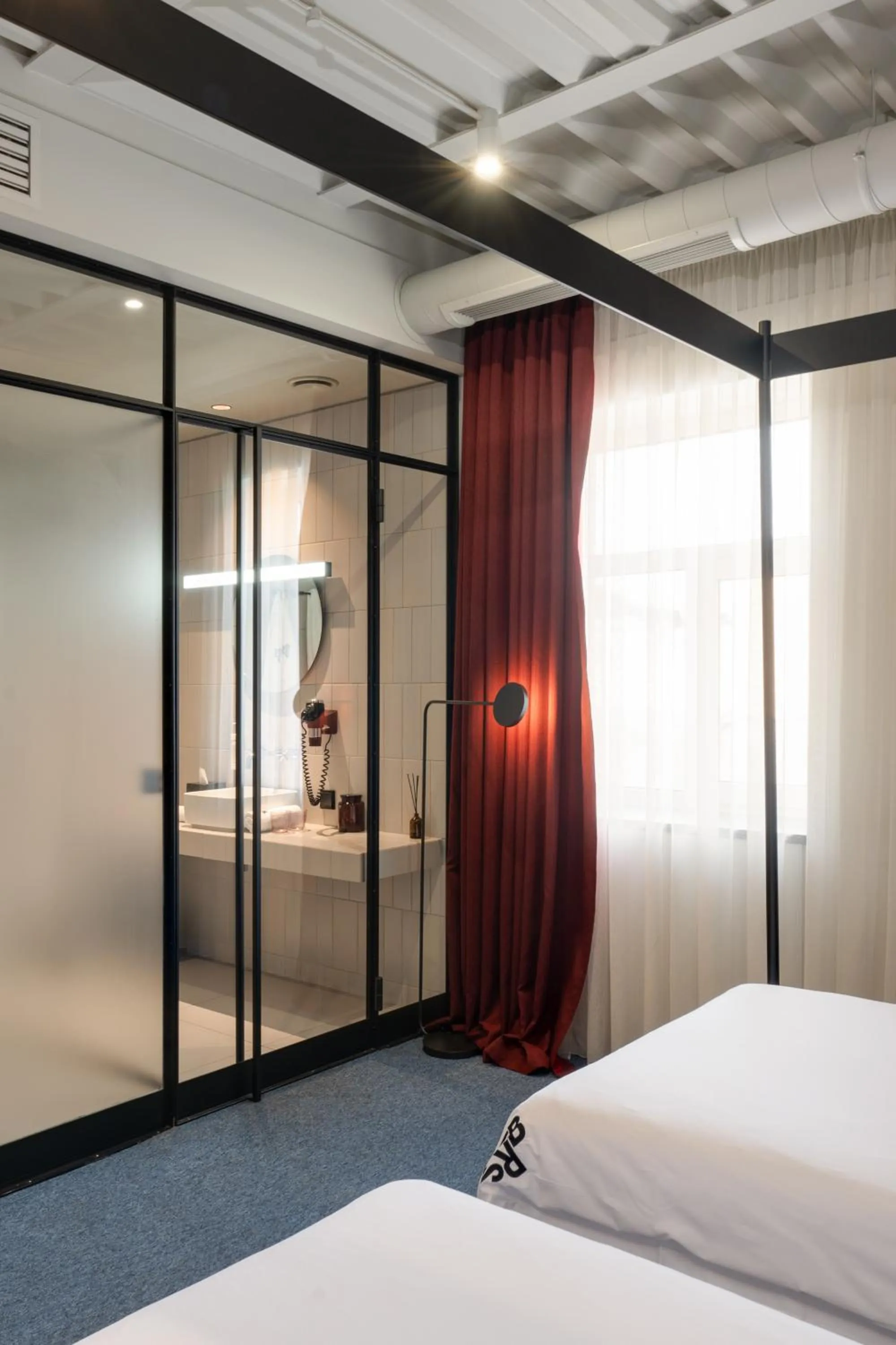 Bedroom, Bed in BURSA Hotel Kyiv