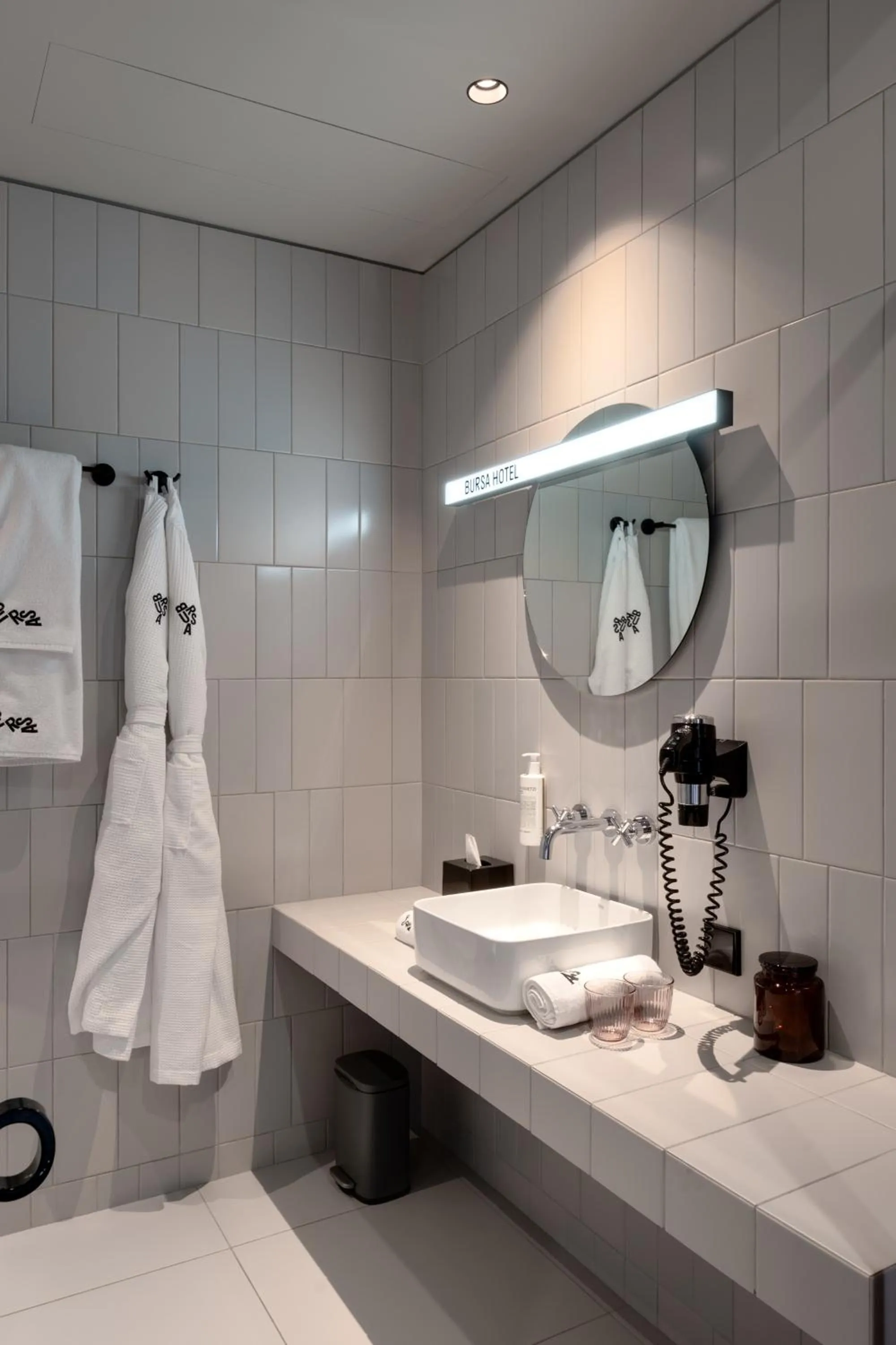 Bed in BURSA Hotel Kyiv