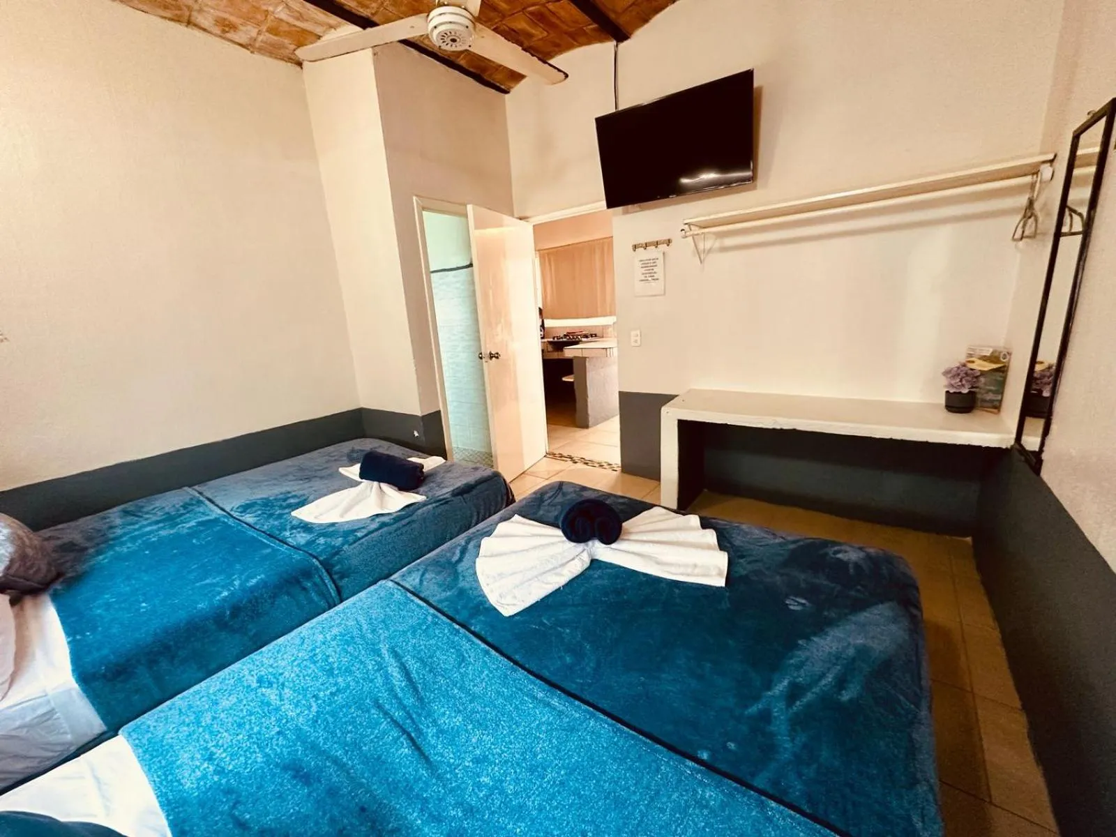 Bed in Bungalows Las Glorias