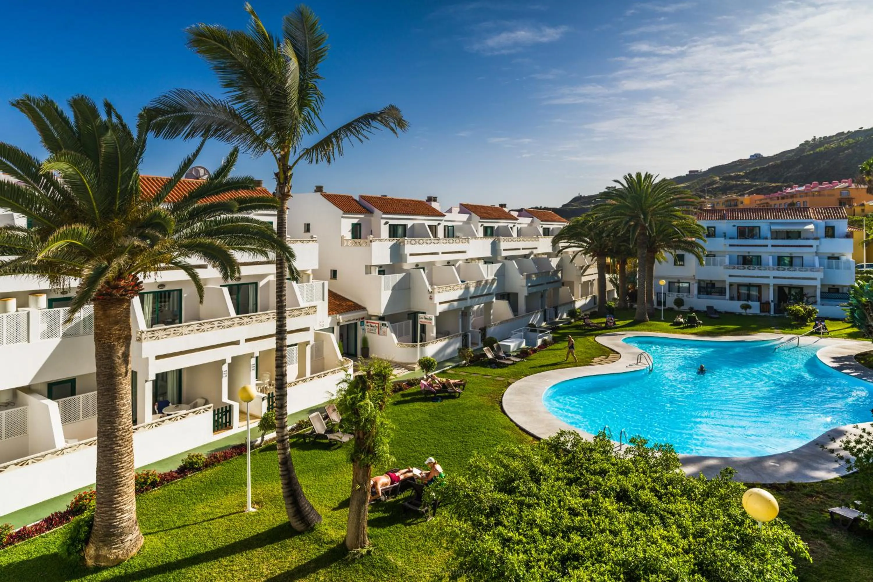 Garden view in Apartamentos Los Rosales