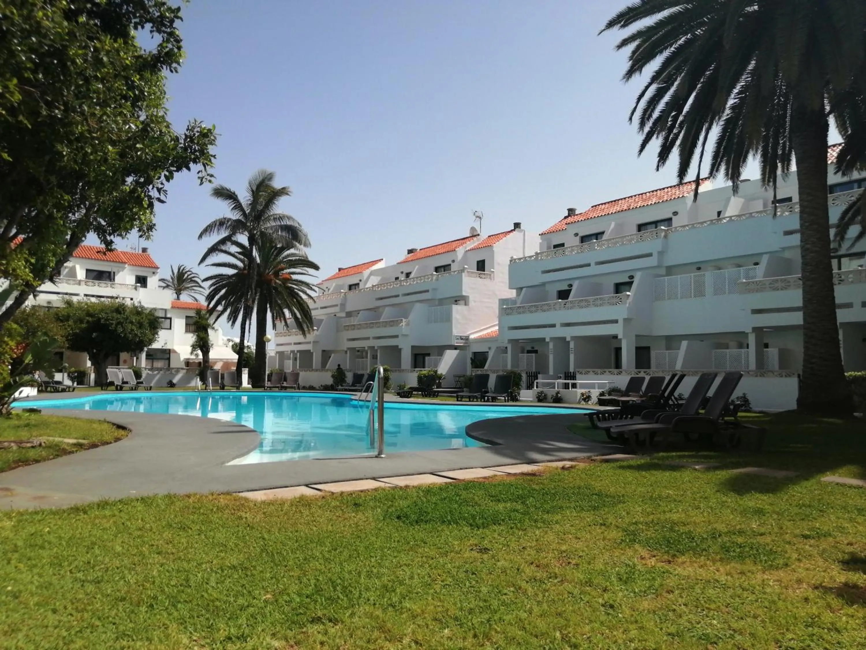 Swimming pool in Apartamentos Los Rosales