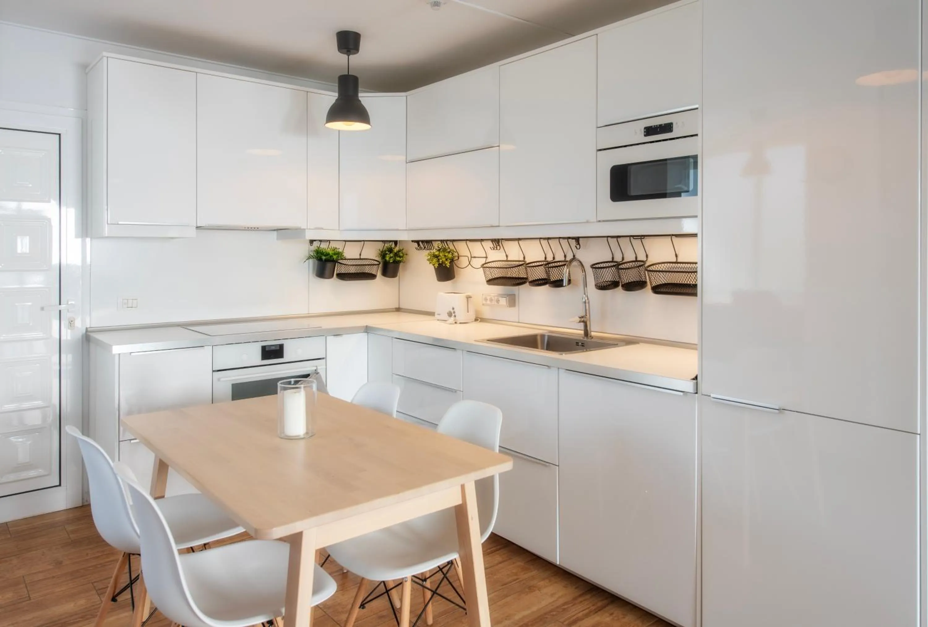 Kitchen or kitchenette in Apartamentos Los Rosales