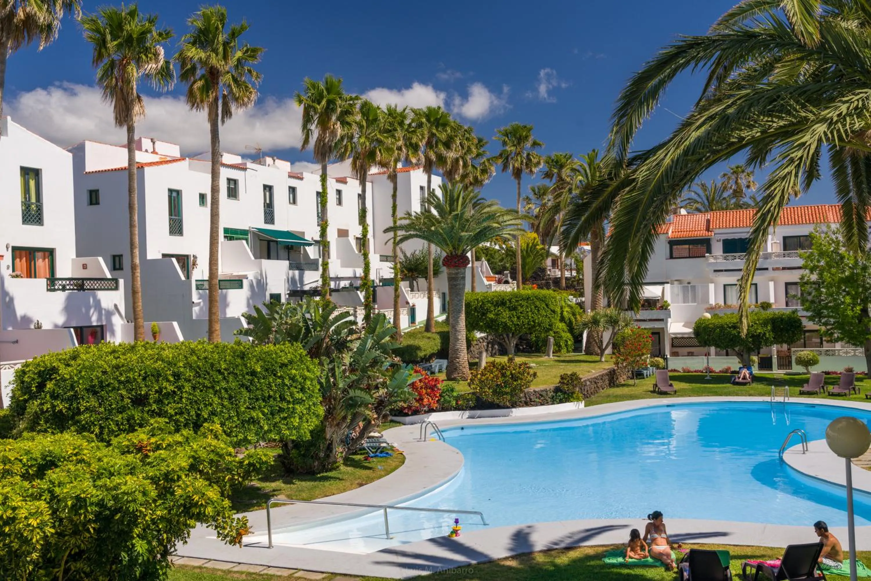 Garden in Apartamentos Los Rosales