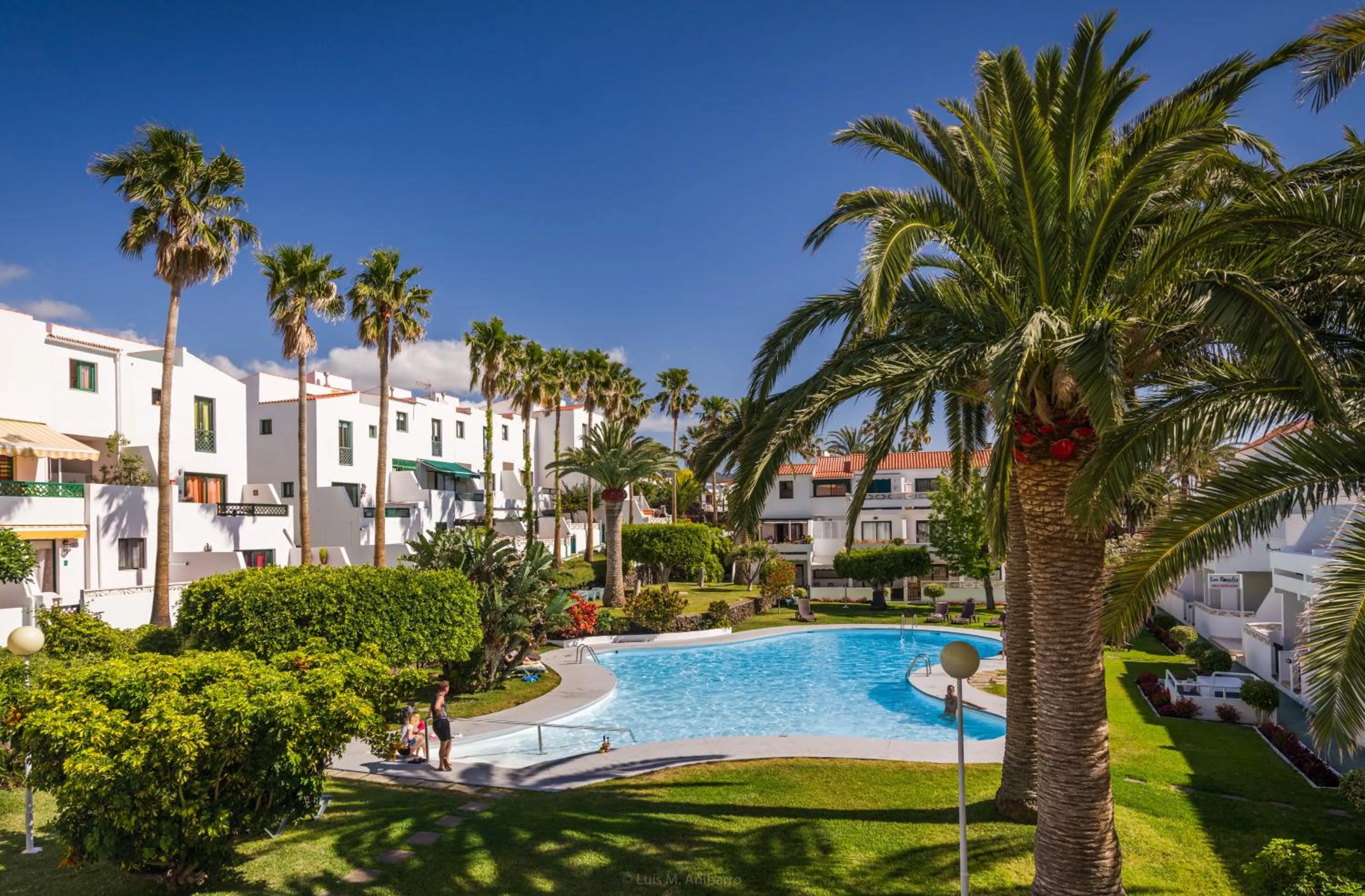 Garden in Apartamentos Los Rosales