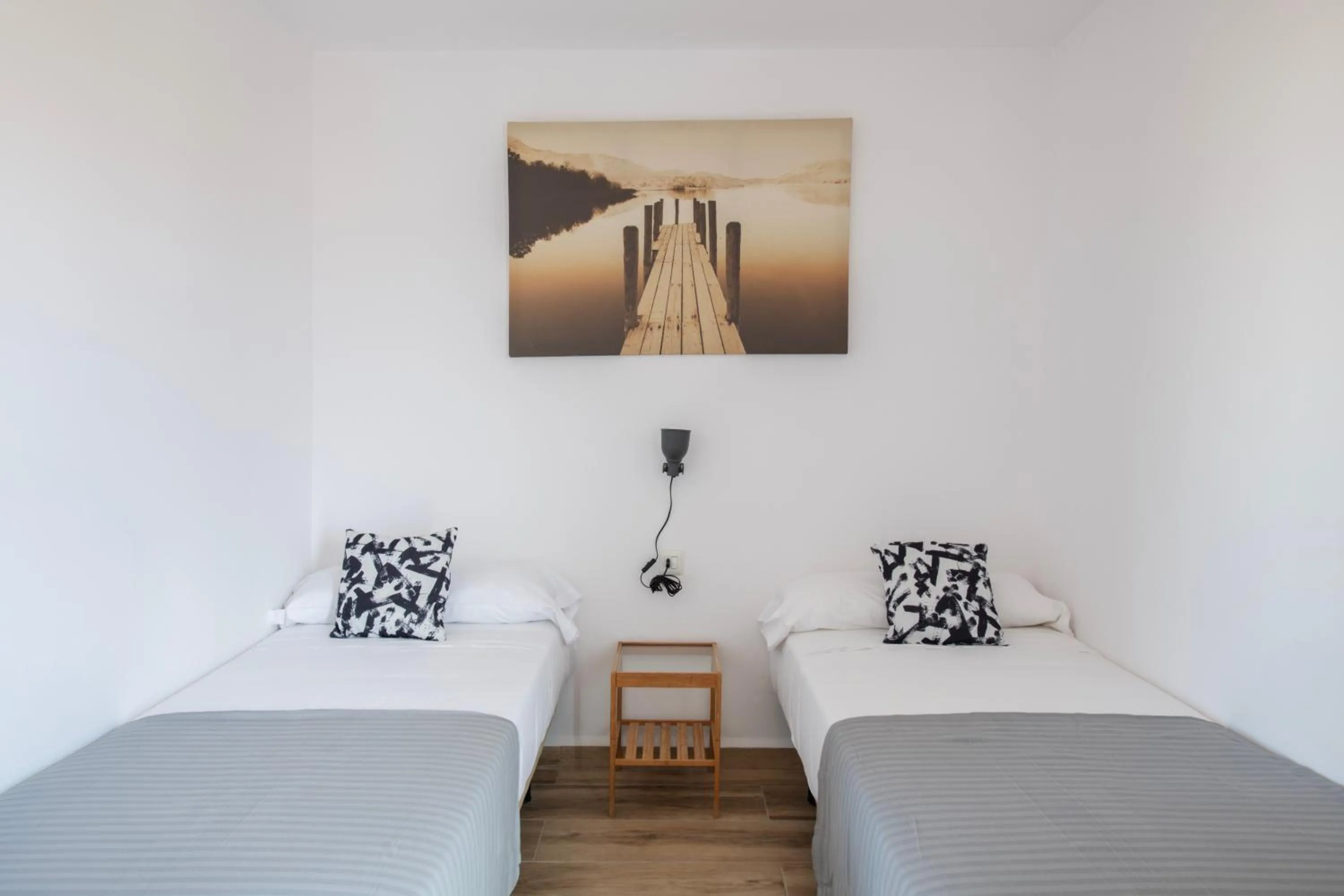 Bedroom, Bed in Apartamentos Los Rosales