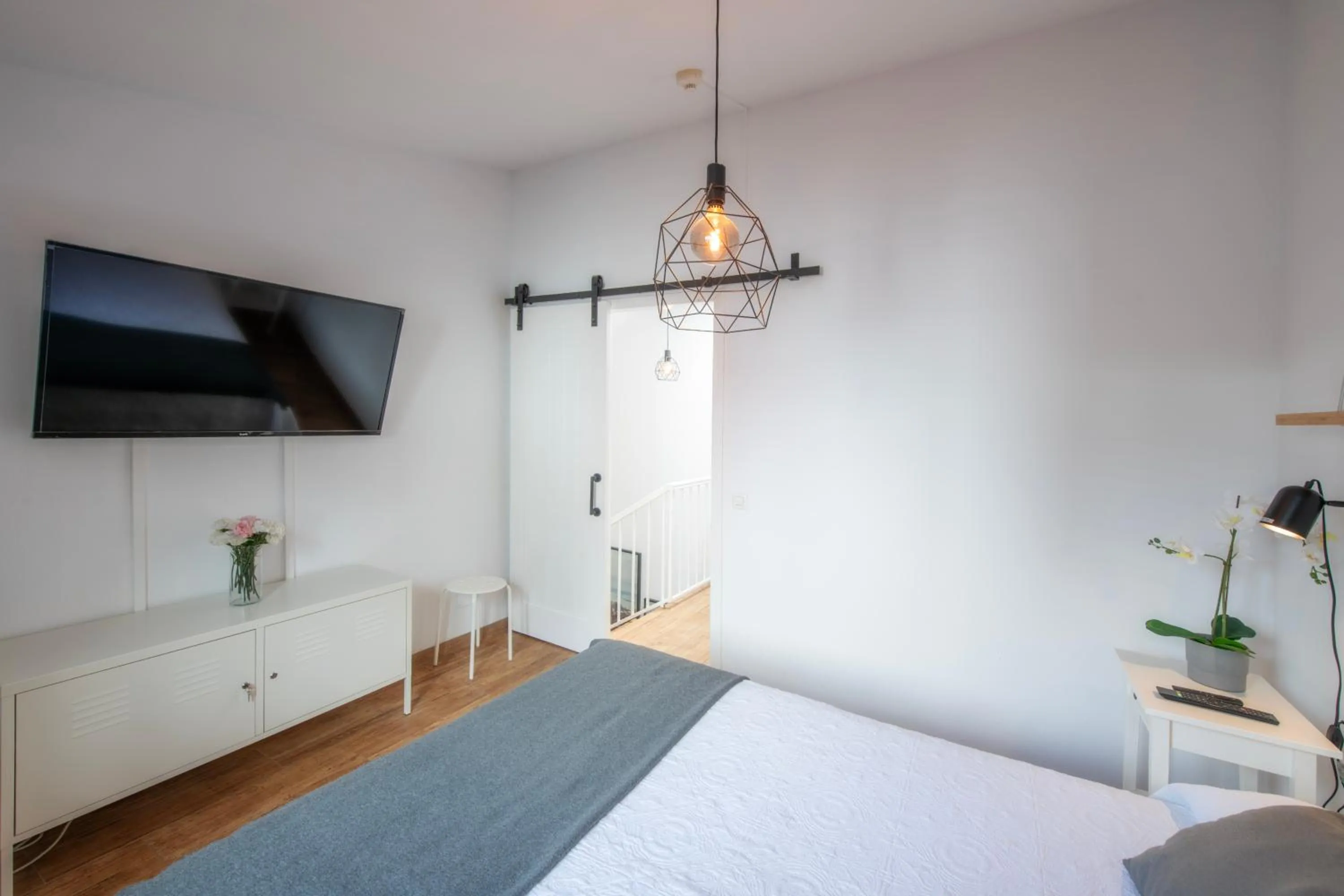 Bedroom, Bed in Apartamentos Los Rosales