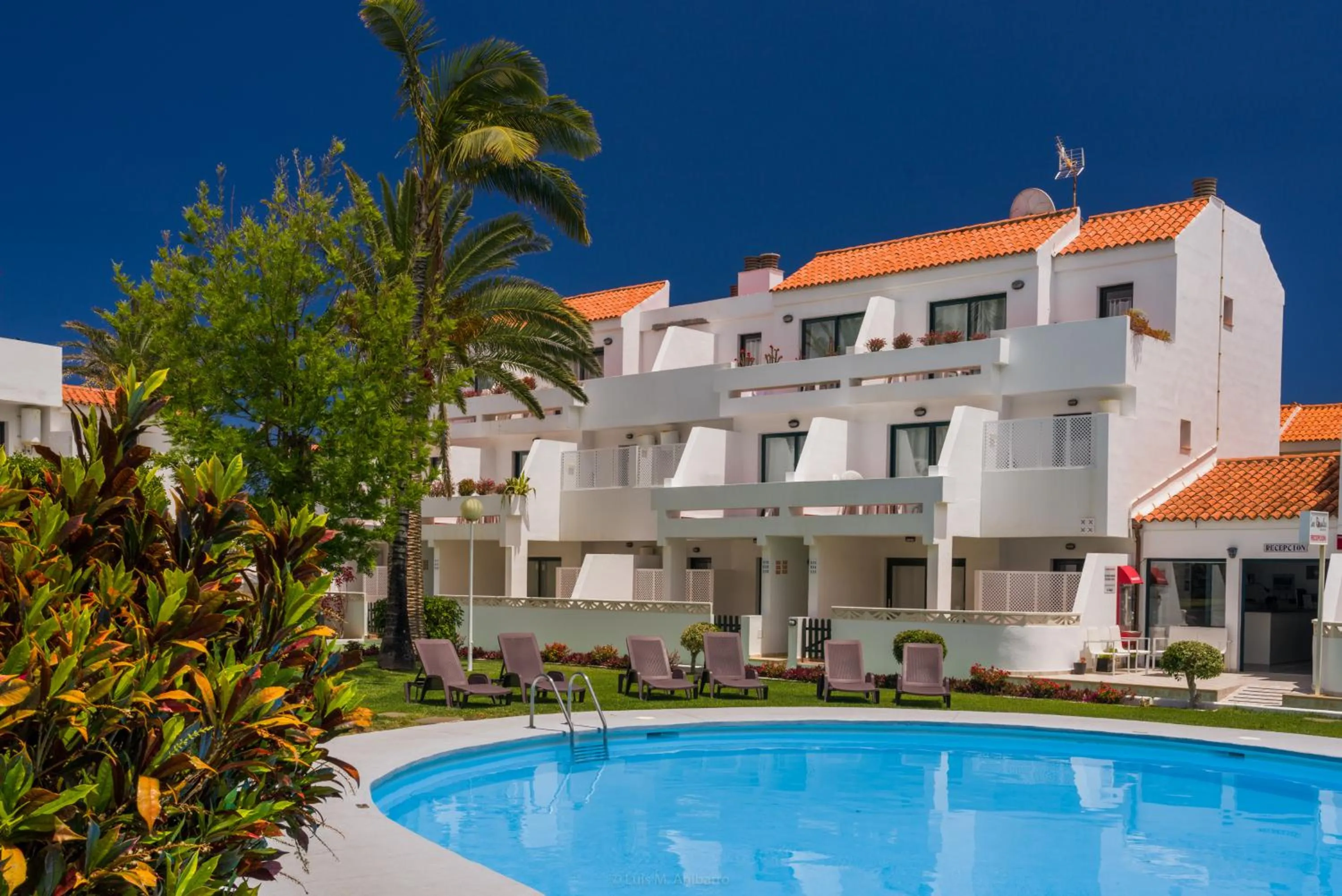 Lobby or reception in Apartamentos Los Rosales