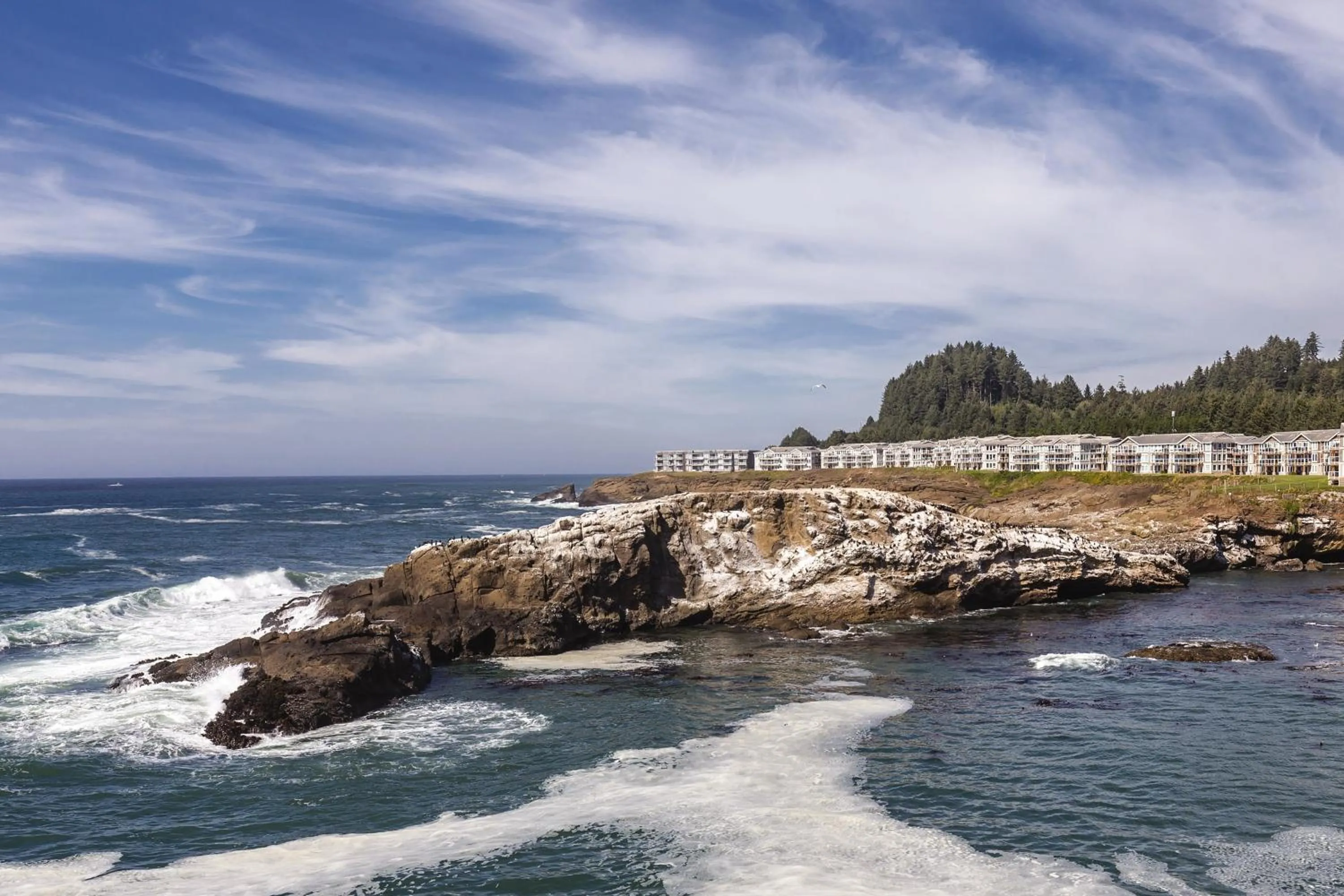 Property building in WorldMark Depoe Bay