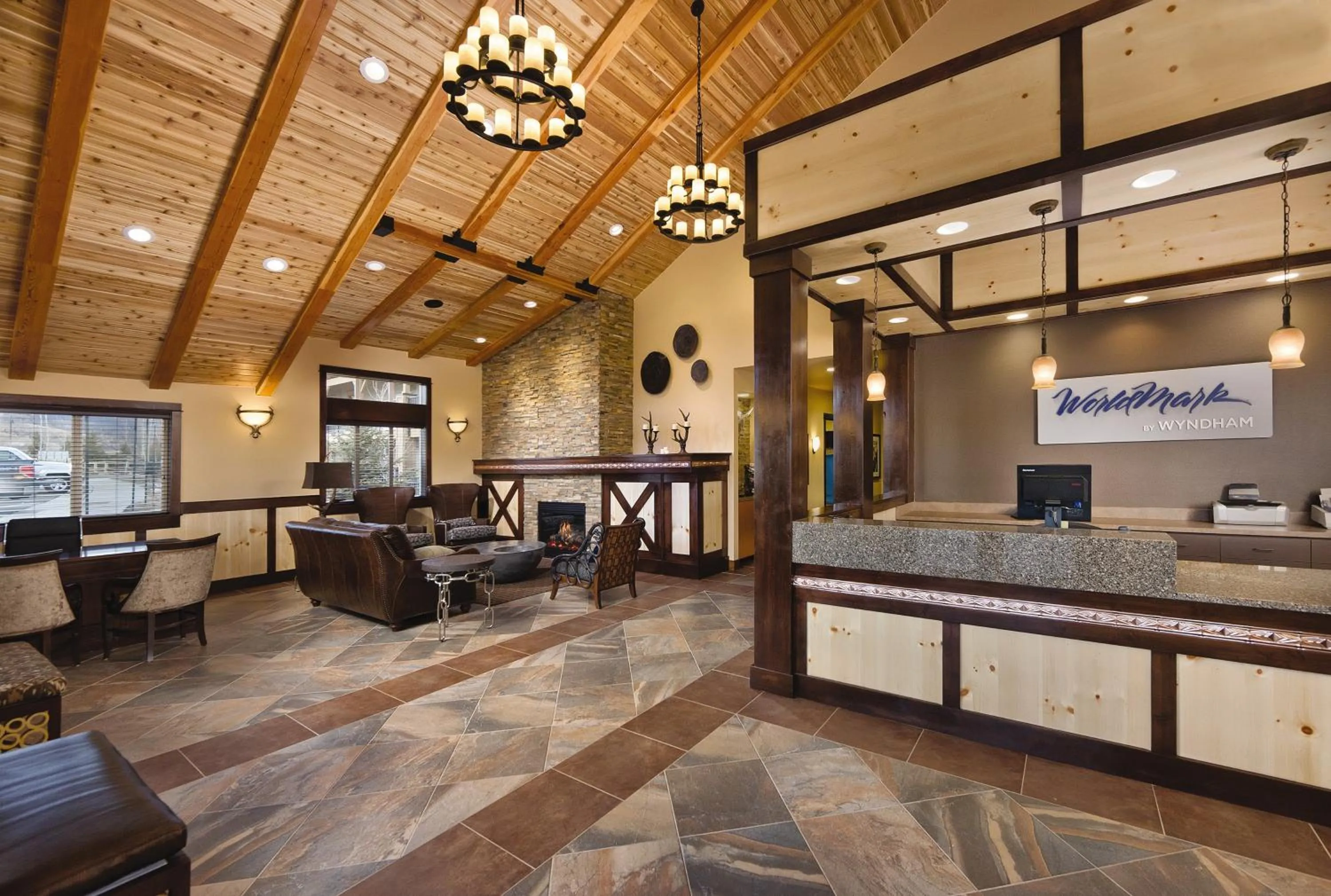 Lobby or reception in WorldMark Granby - Rocky Mountain Preserve
