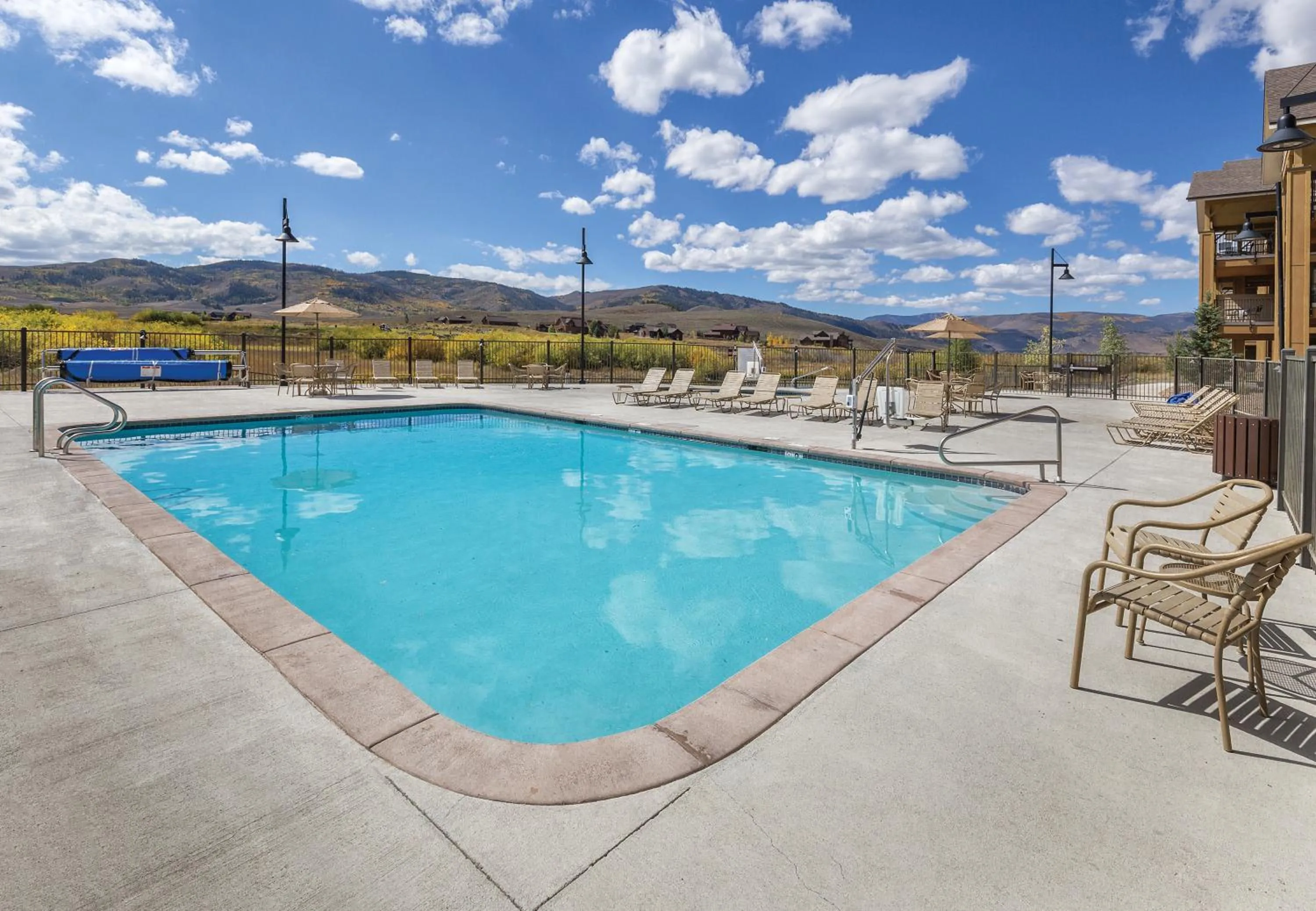 Swimming pool in WorldMark Granby - Rocky Mountain Preserve