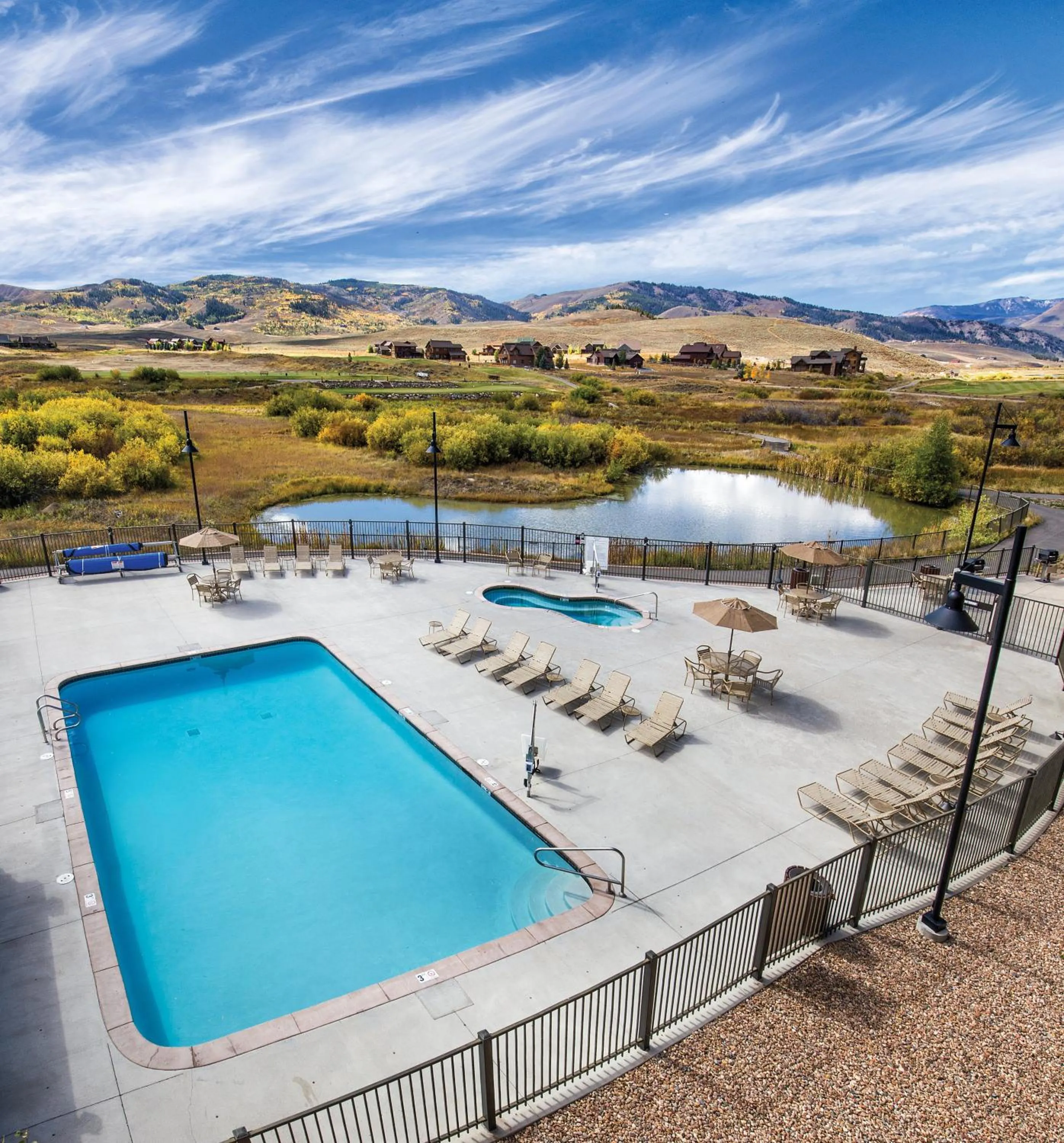 Swimming pool in WorldMark Granby - Rocky Mountain Preserve