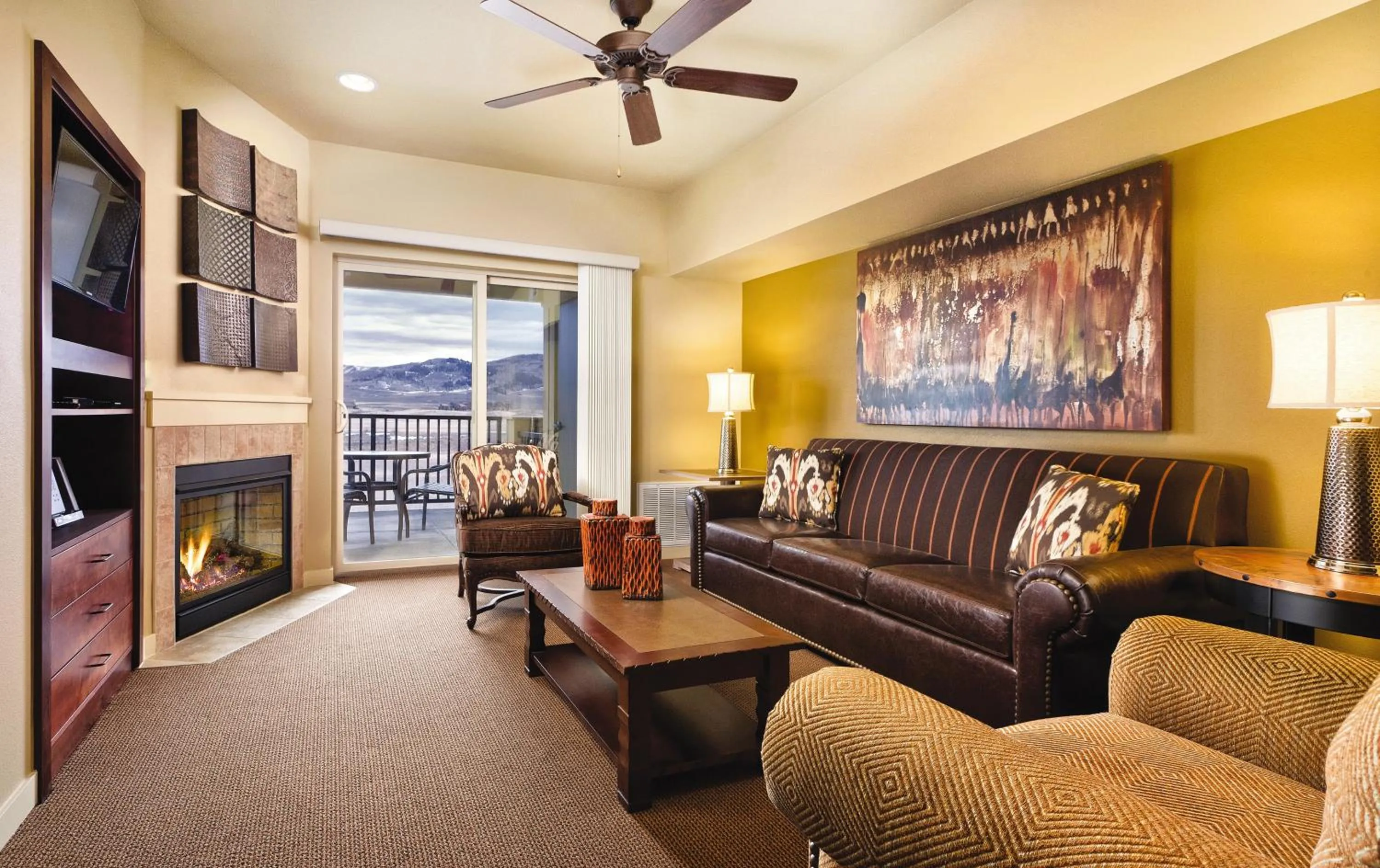Living room in WorldMark Granby - Rocky Mountain Preserve