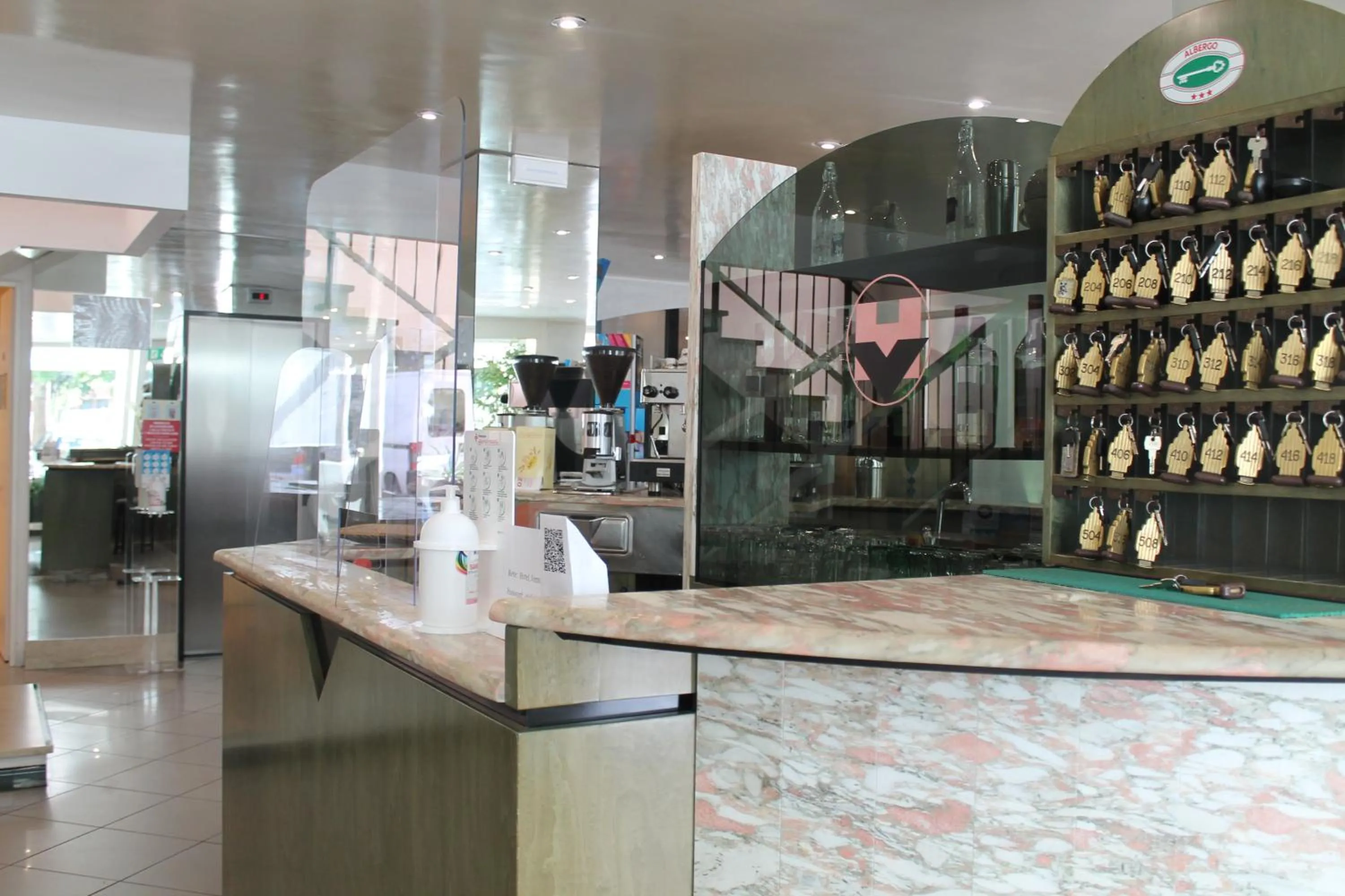 Lobby or reception in Hotel Vernel