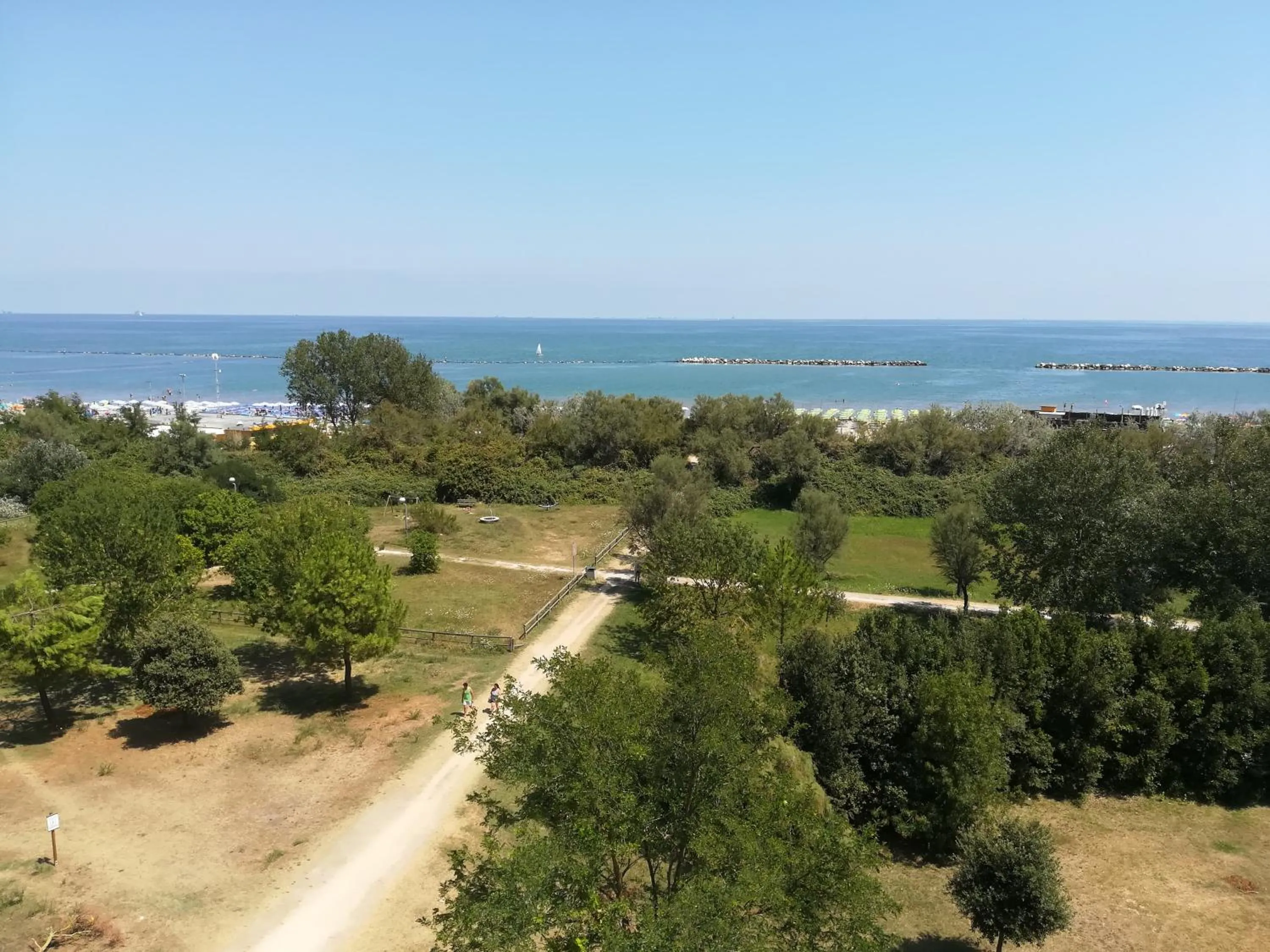 Sea view in Aurora Residence