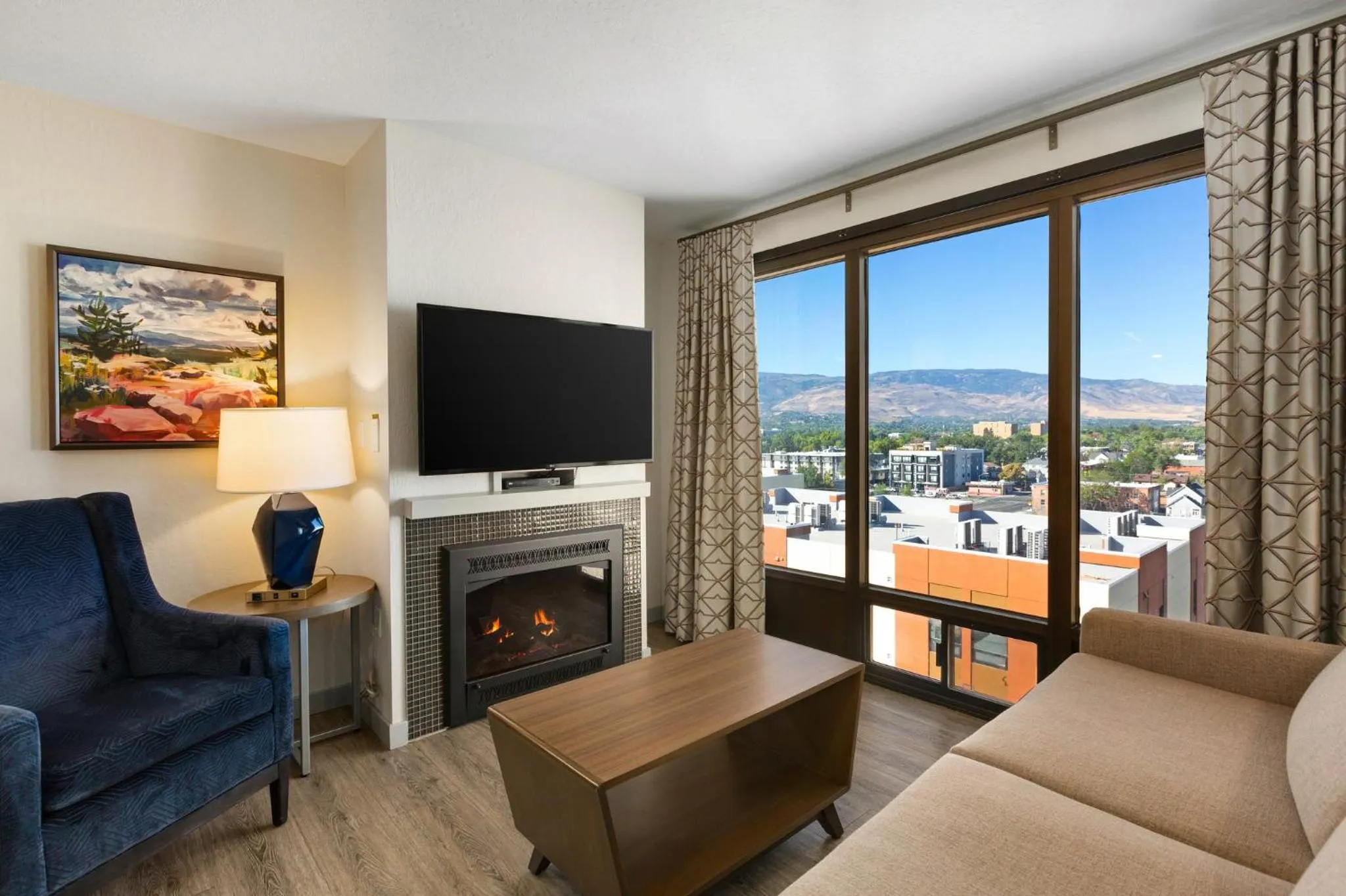 Living room in WorldMark Reno