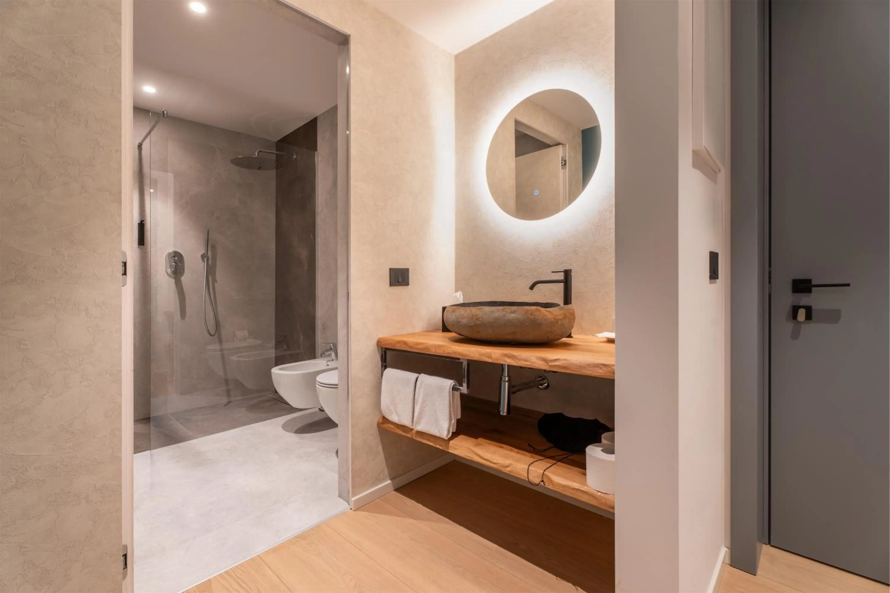 Bathroom in Locanda Restel De Fer