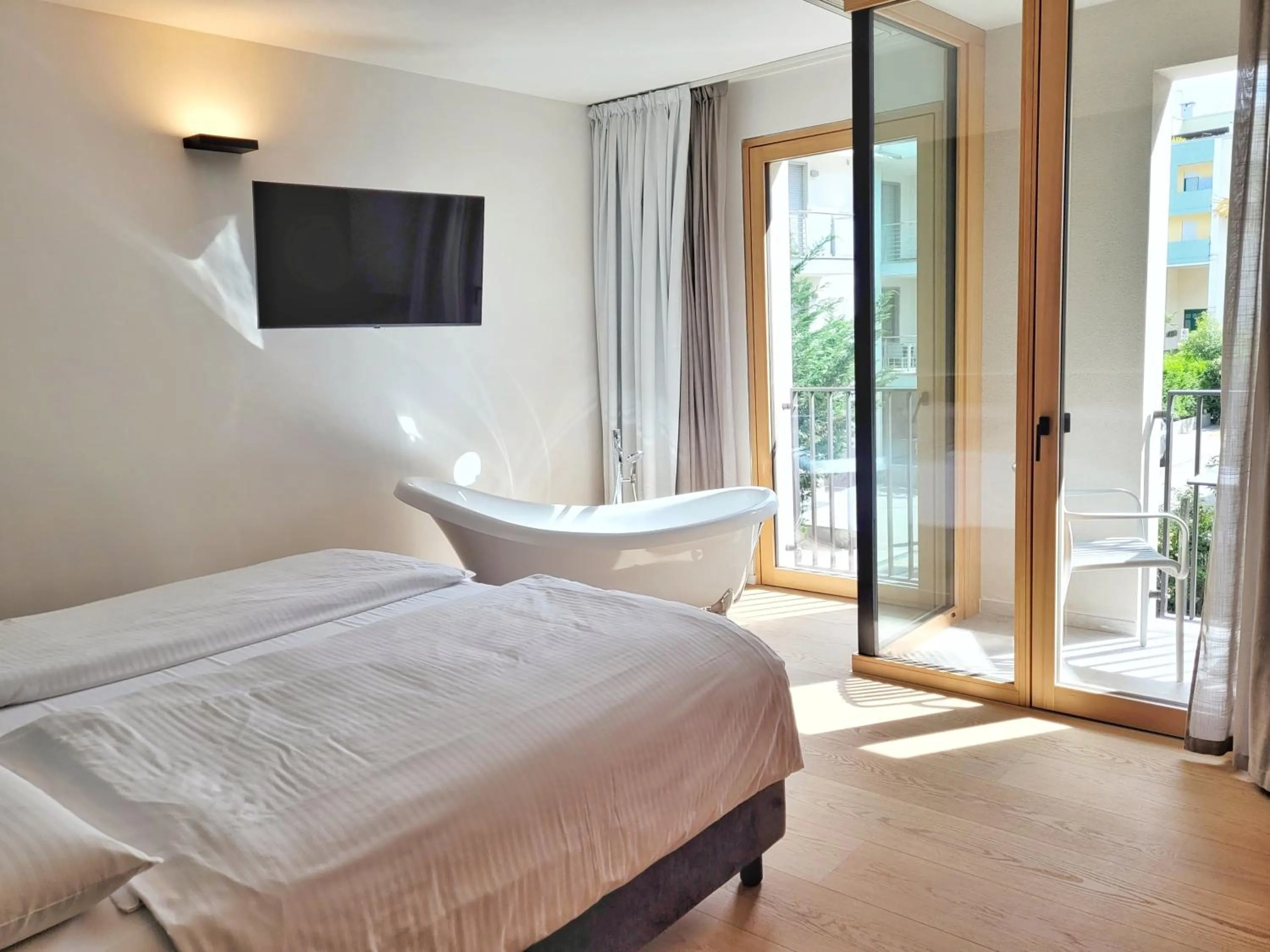 Bed in Locanda Restel De Fer