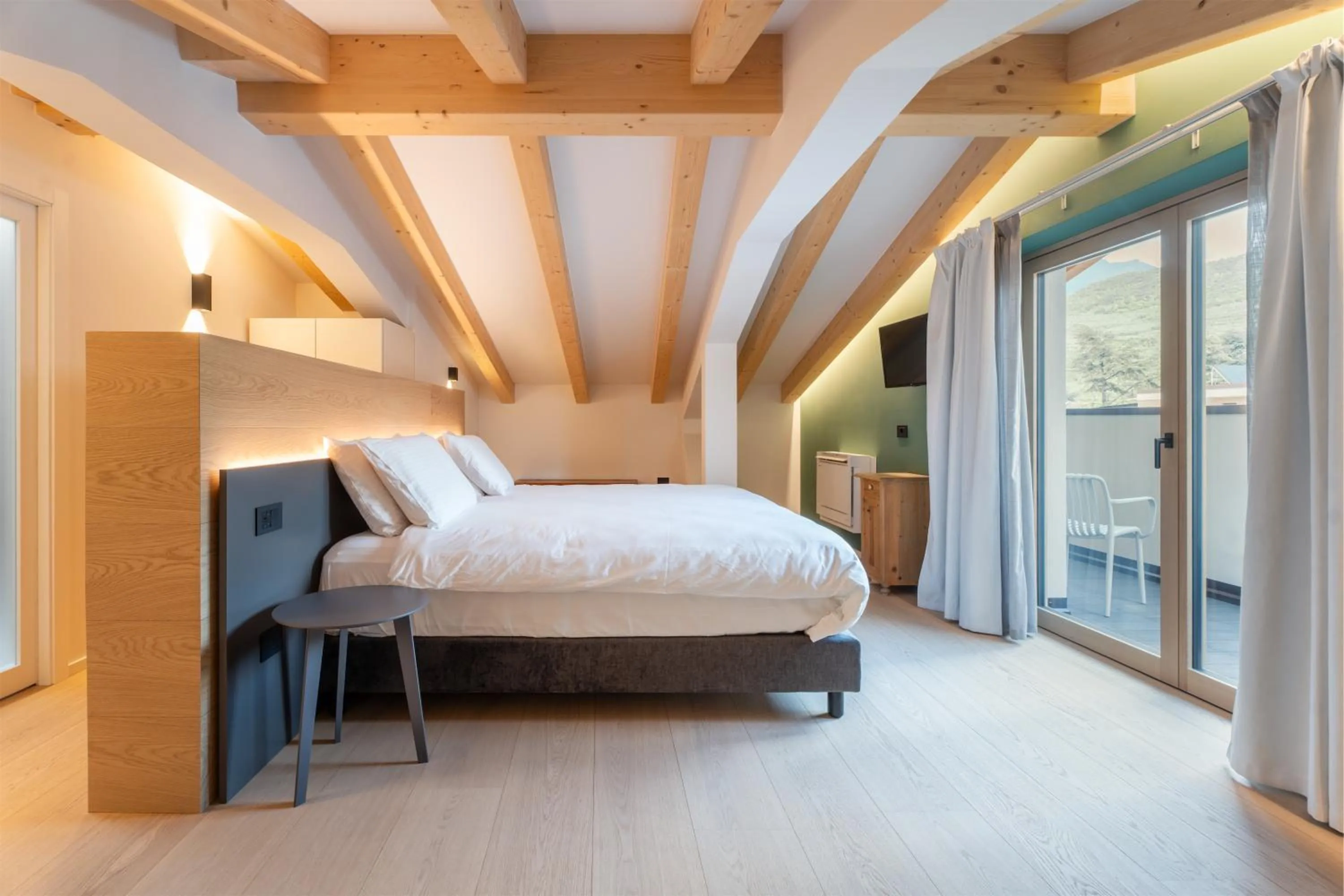 Bed in Locanda Restel De Fer