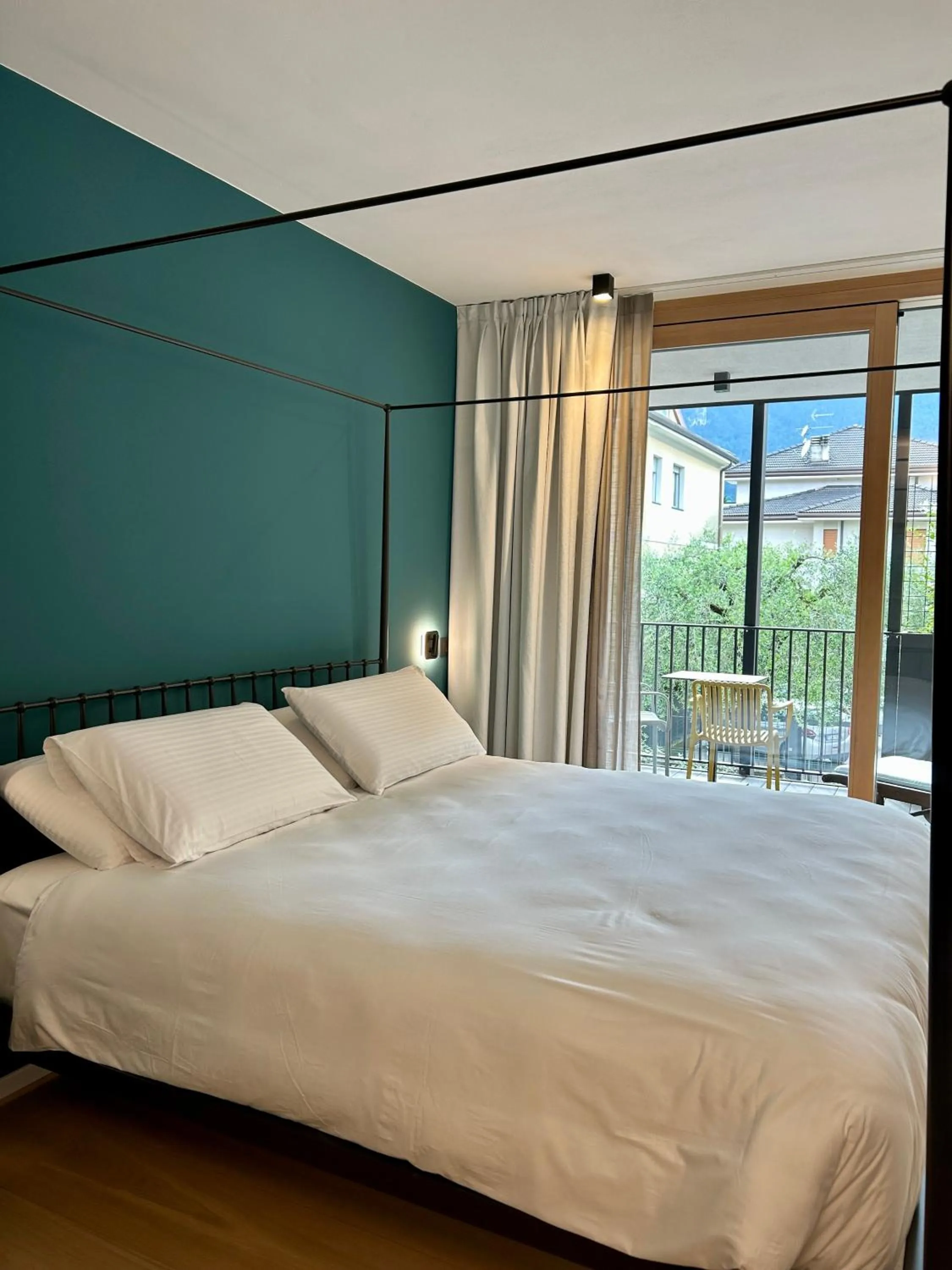 Bed in Locanda Restel De Fer