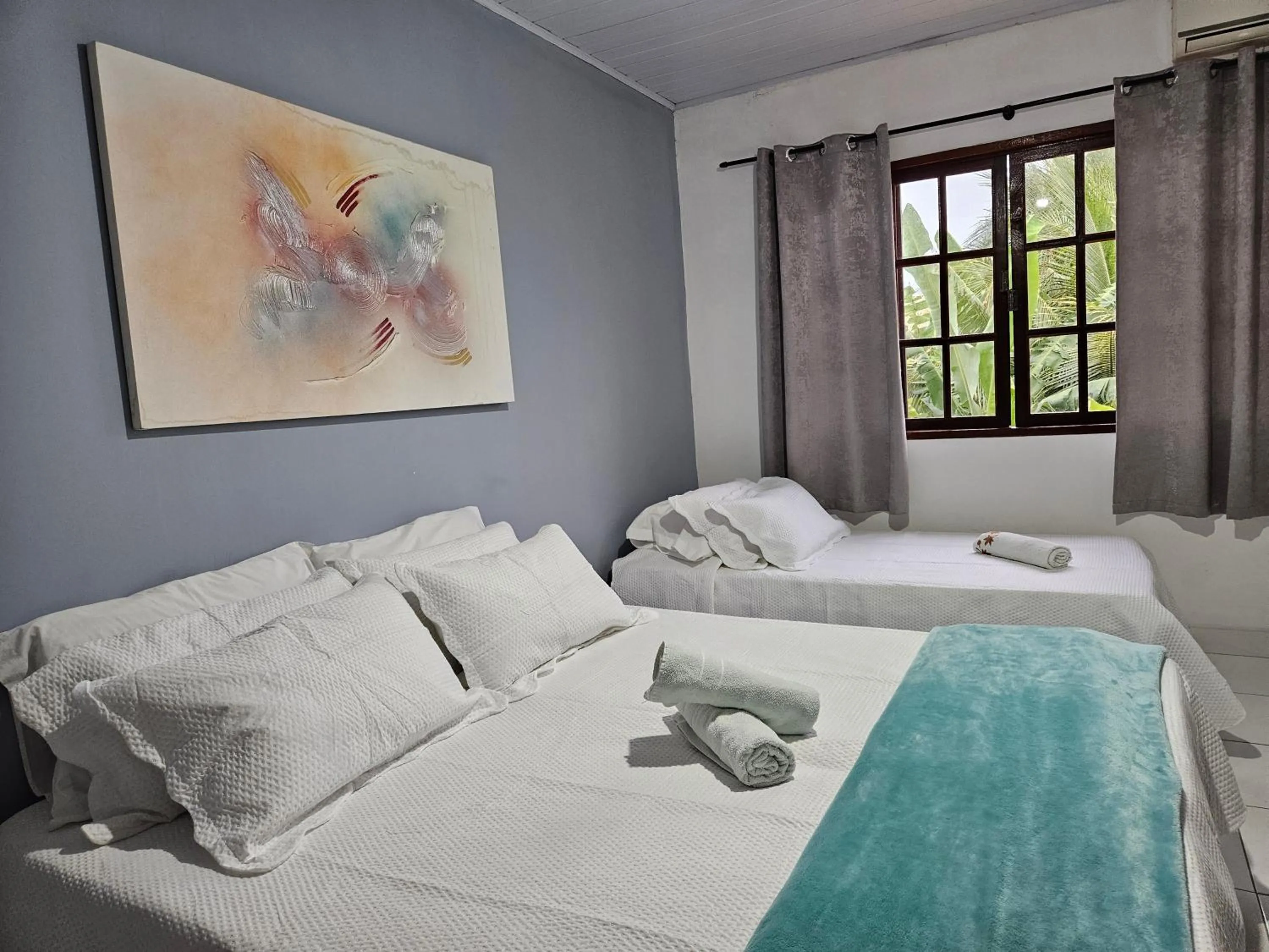 Bed in Pousada Recanto Das Emerências