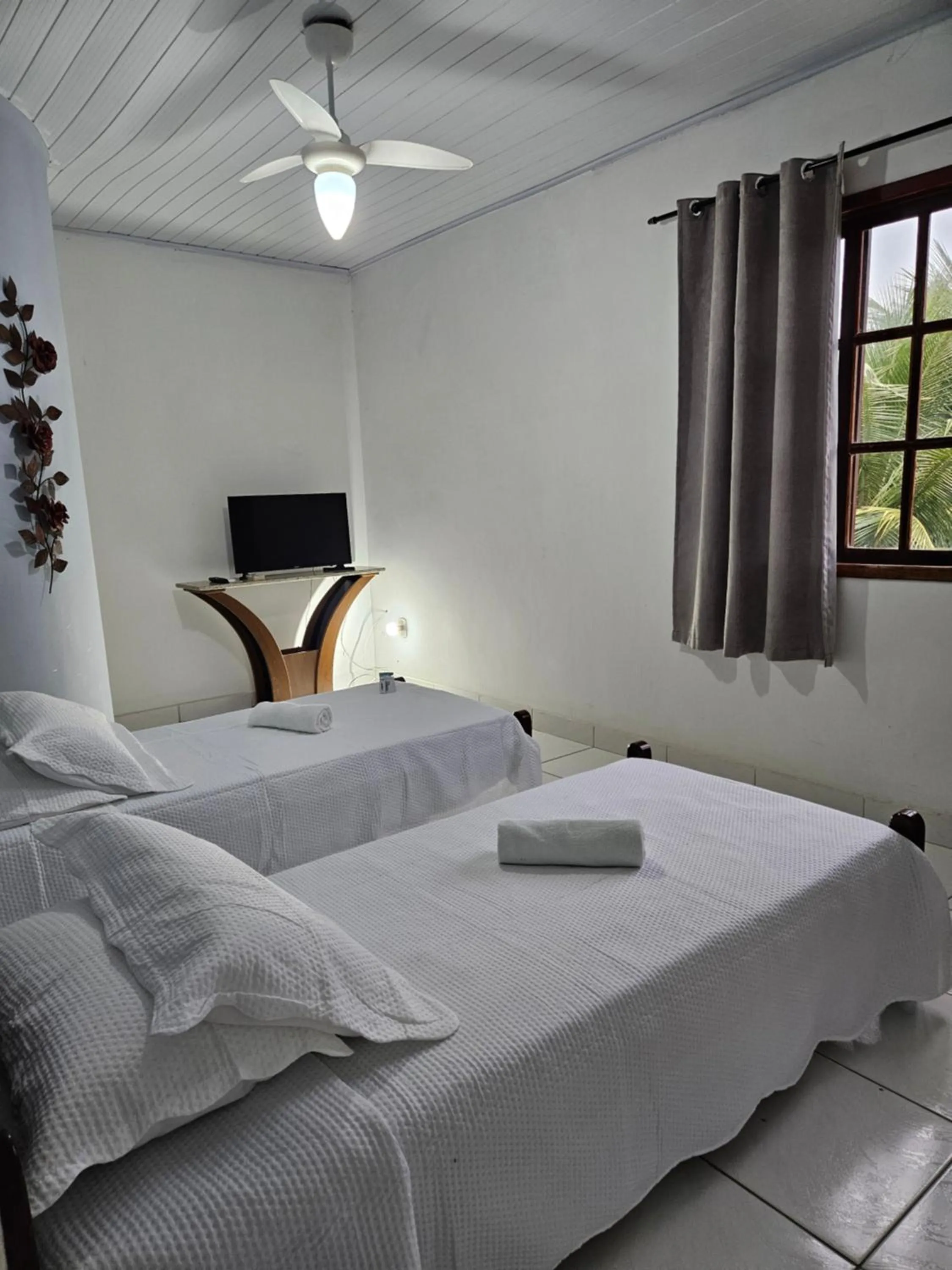 Bed in Pousada Recanto Das Emerências