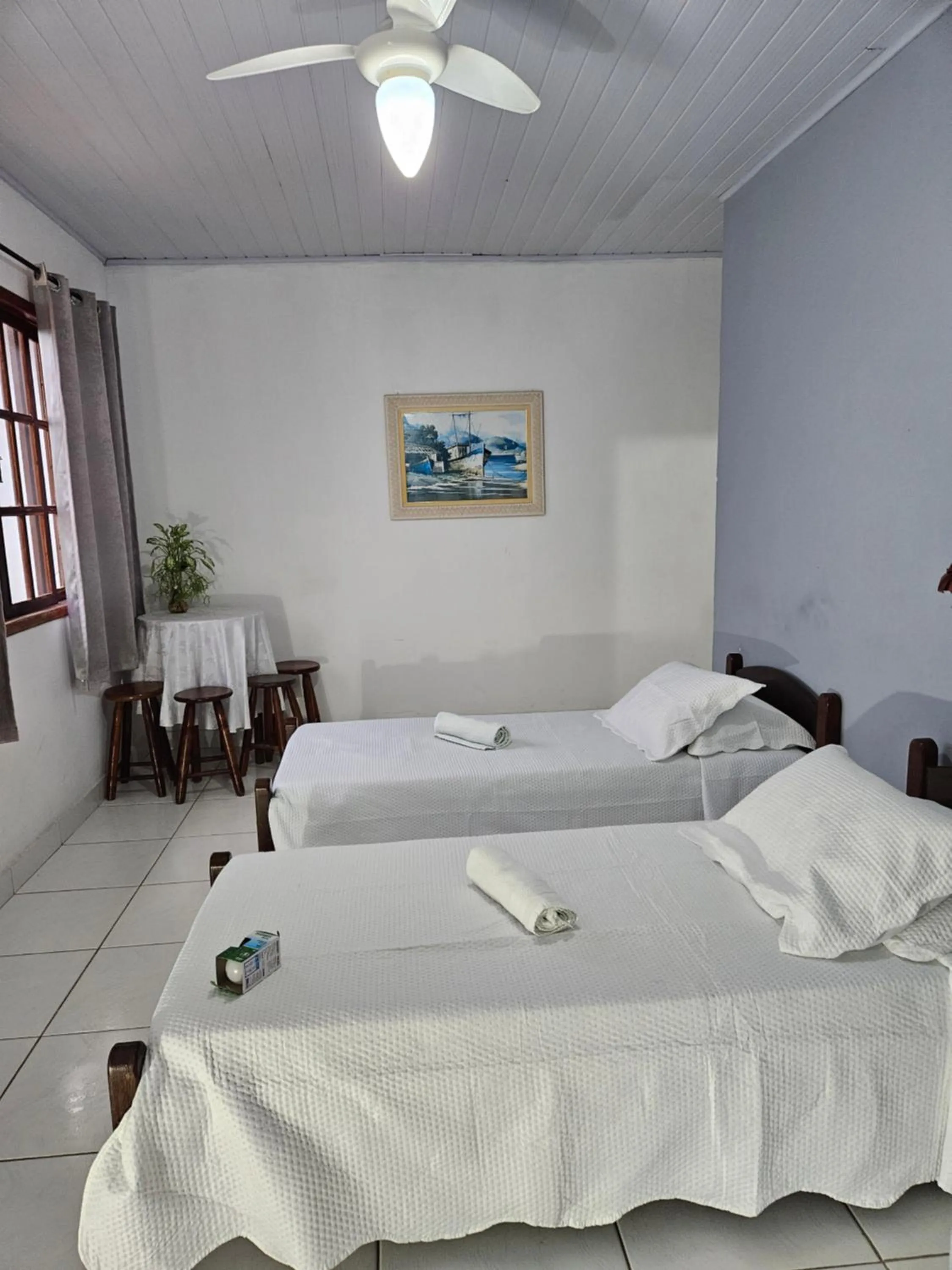 Bed in Pousada Recanto Das Emerências