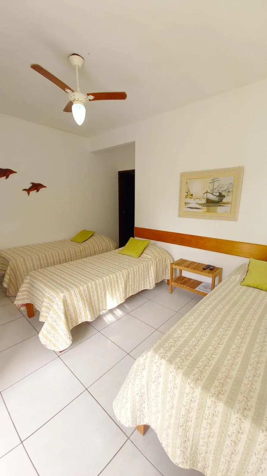 Bed in Pousada Recanto Das Emerências