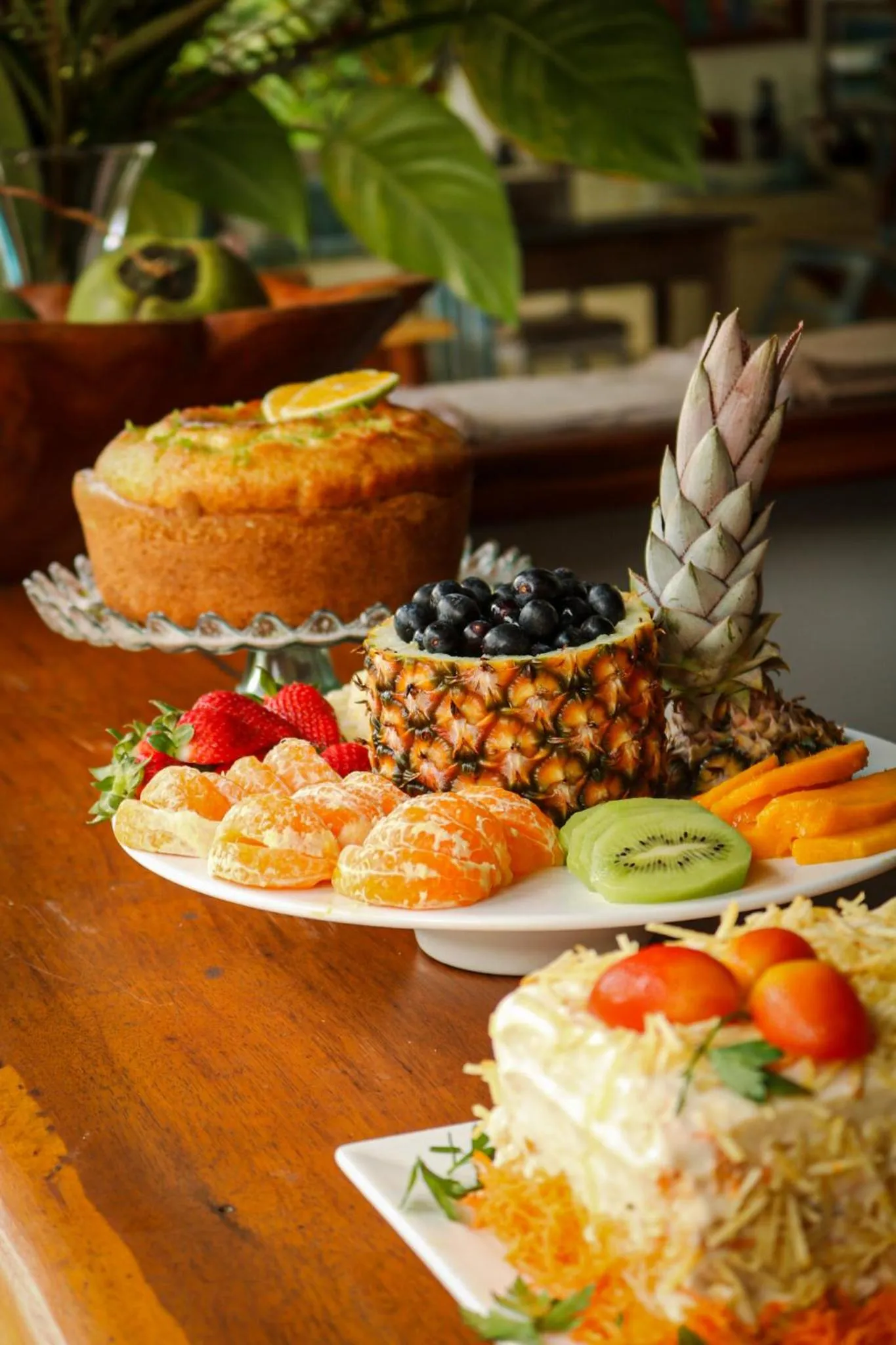 Breakfast in Pousada Jacarandá