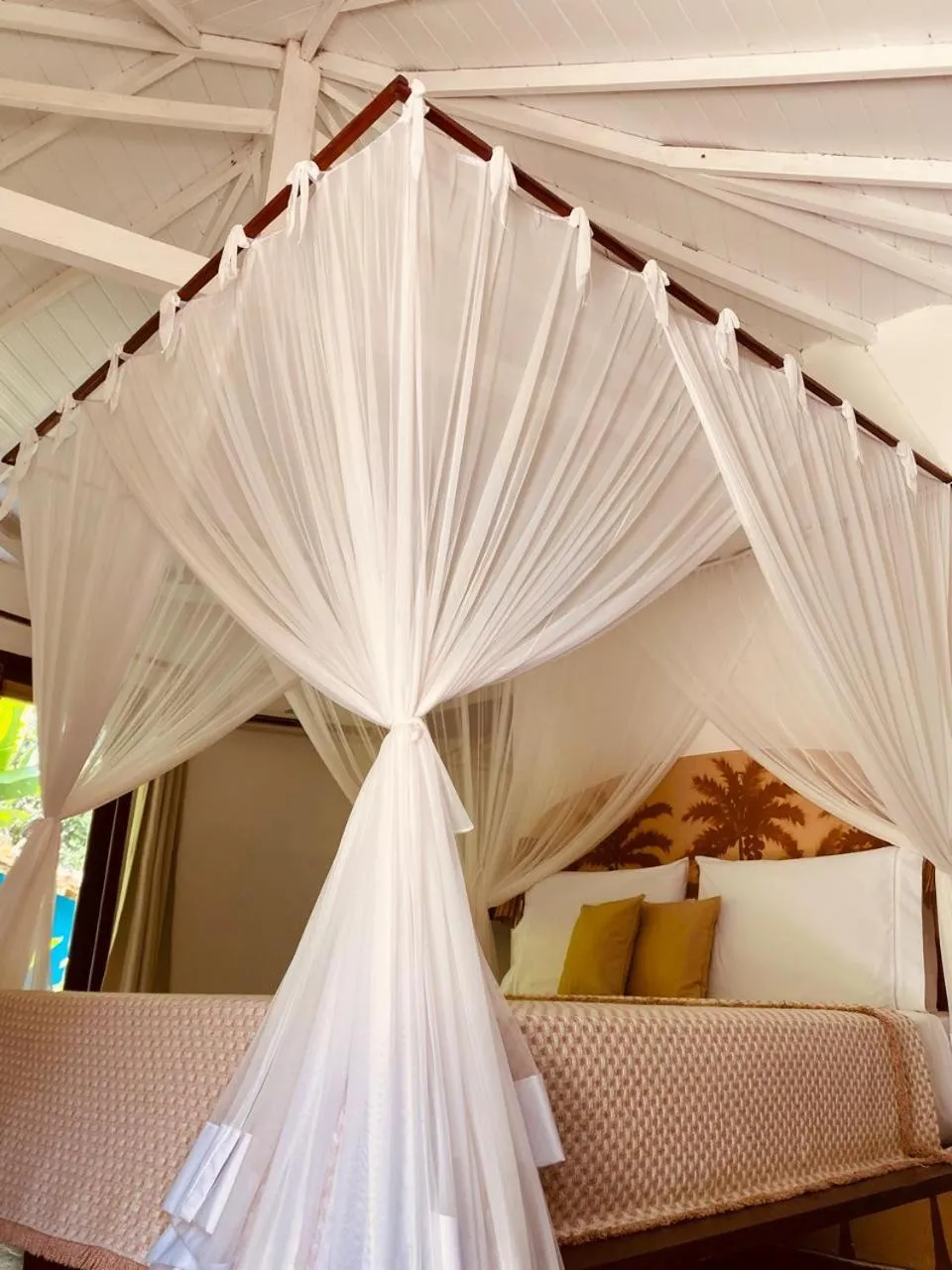 Bed in Pousada Jacarandá